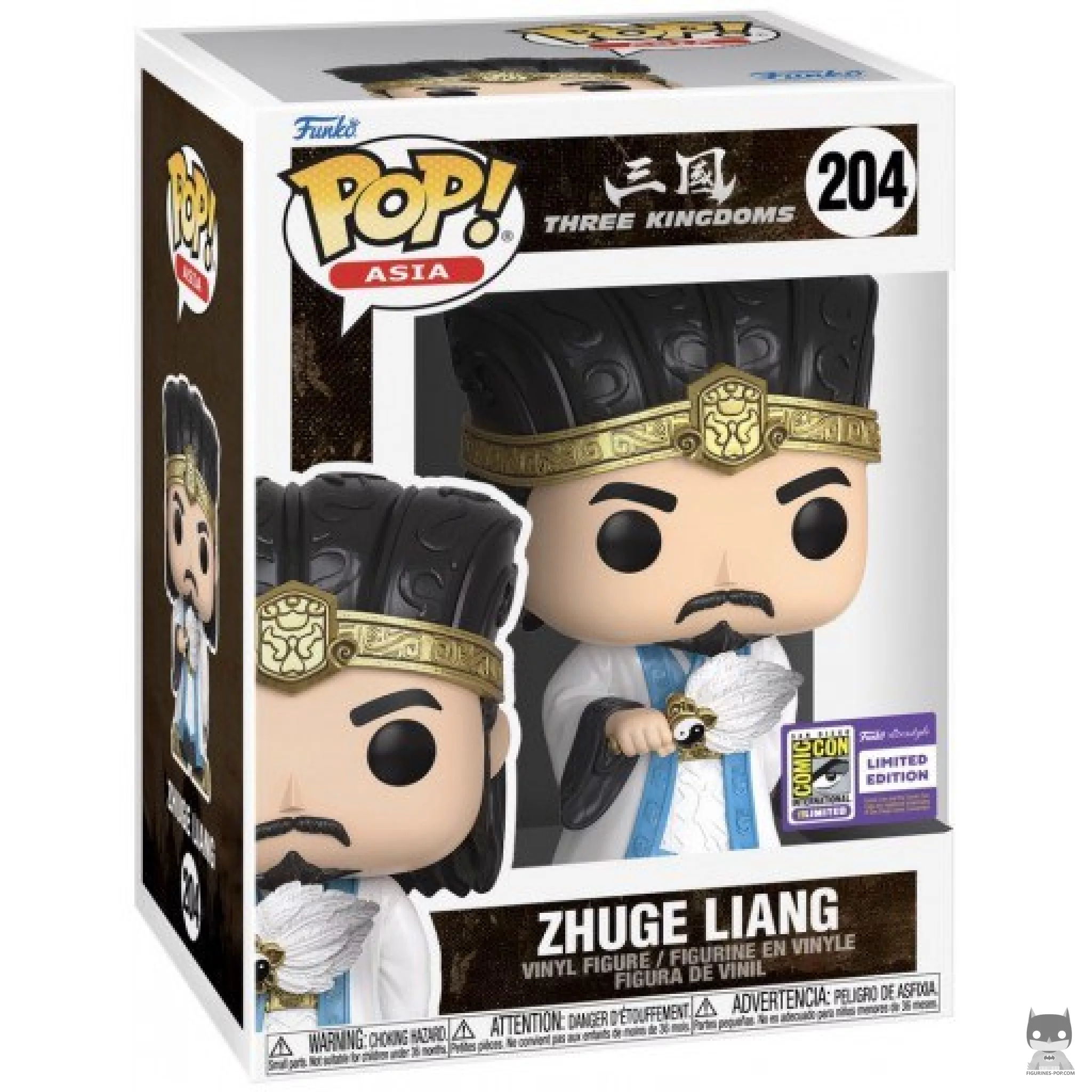 Zhuge Liang Funko Pop! figure in its box
