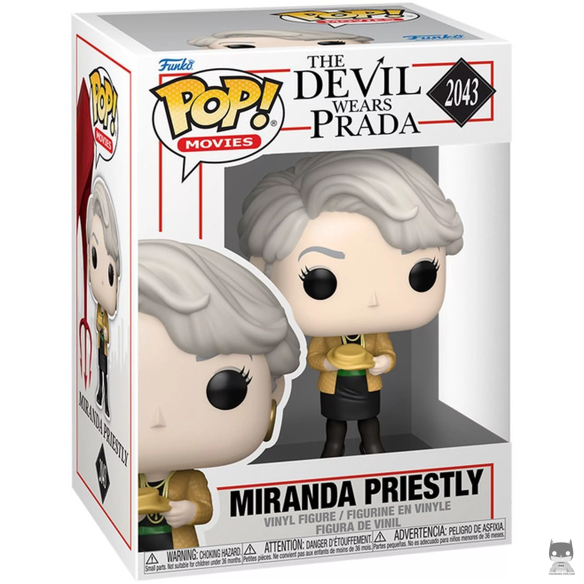 Miranda Priestly Funko Pop! figure in its box