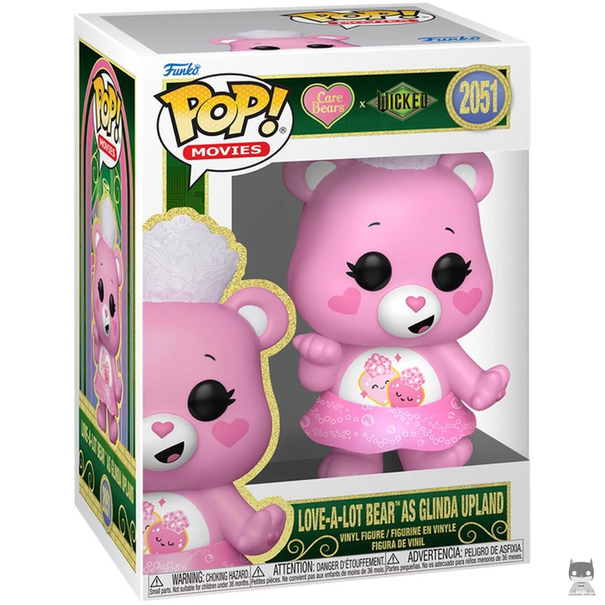 Love-A-Lot Bear as Glinda Upland Funko Pop! figure in its box