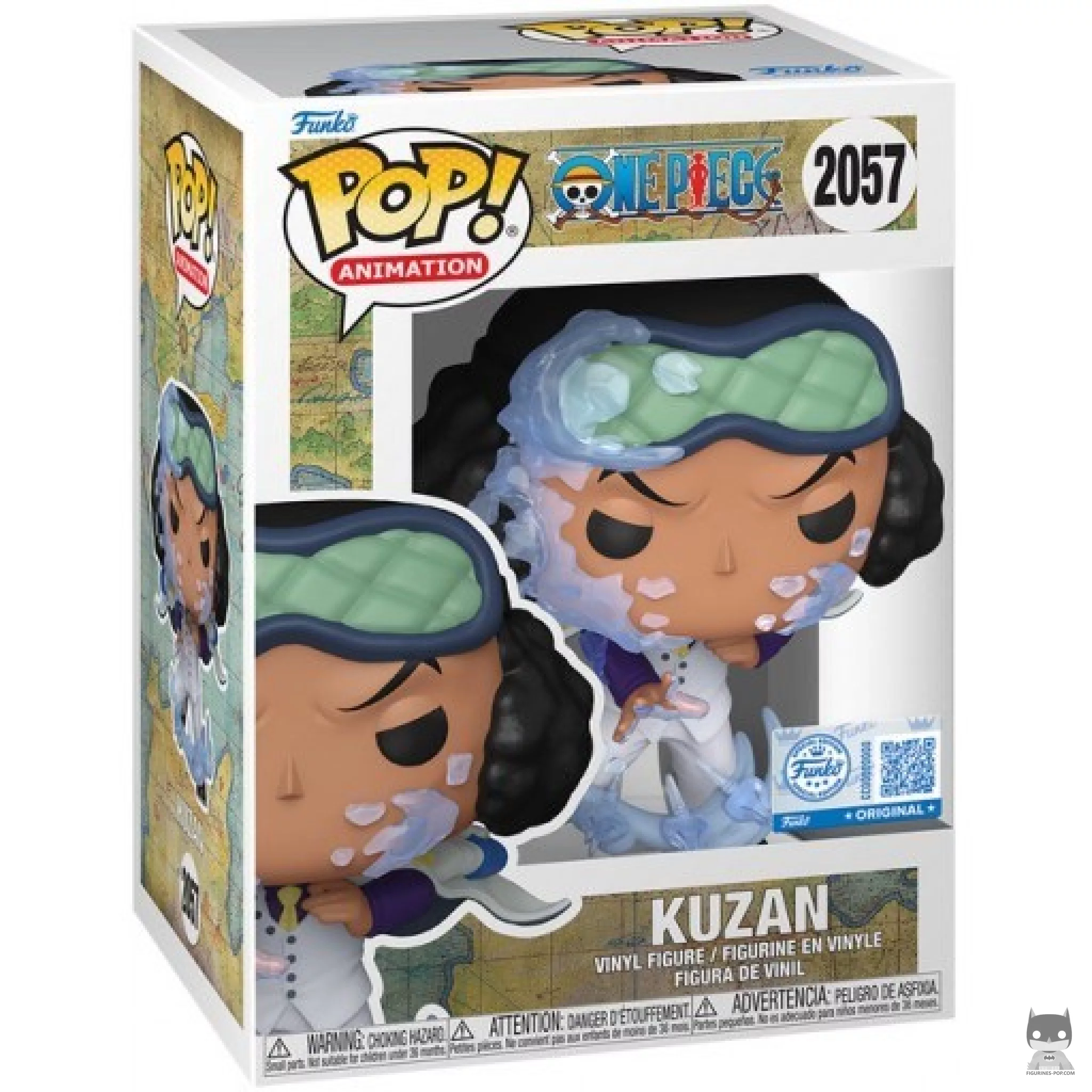 Kuzan Funko Pop! figure in its box