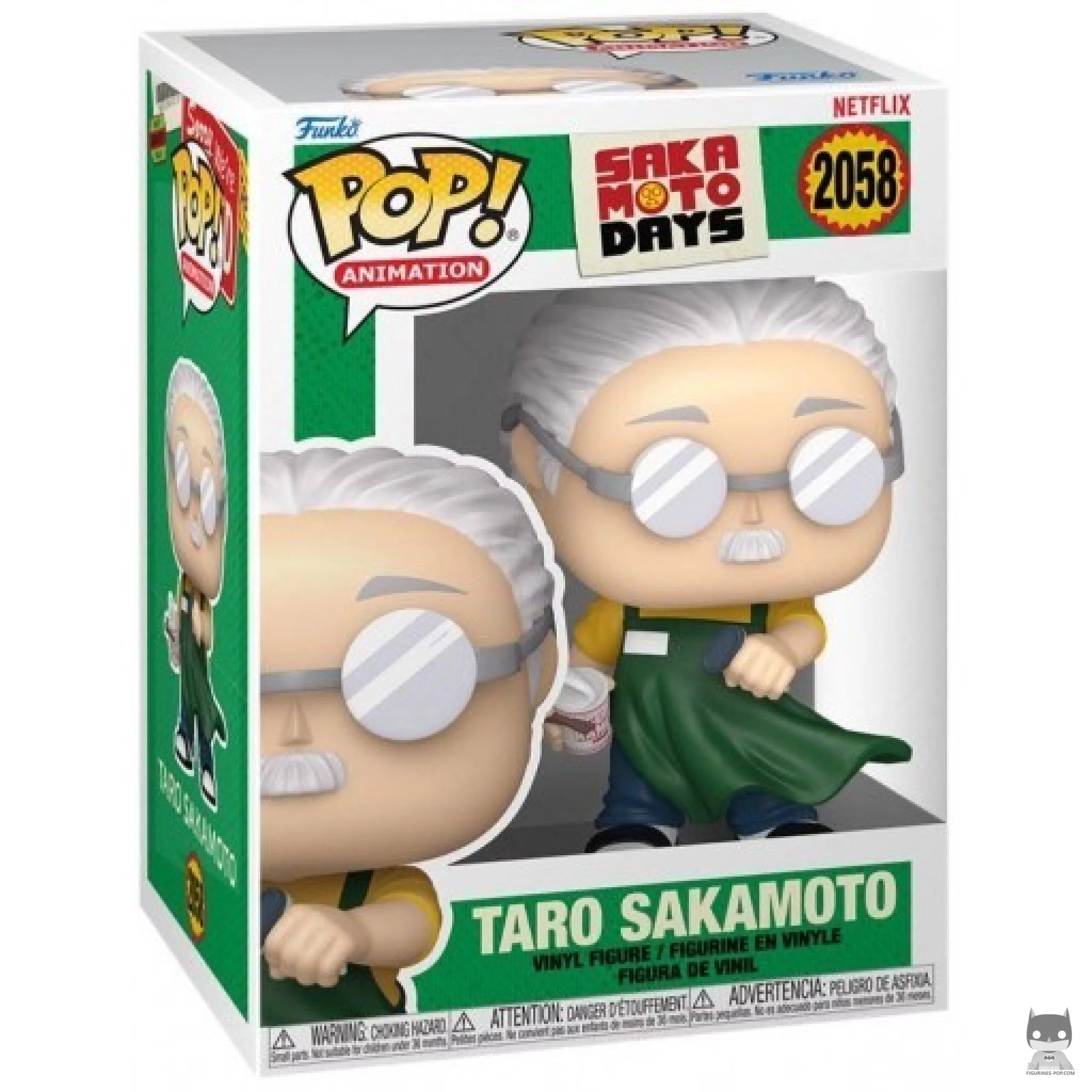 Taro Sakamoto Funko Pop! figure in its box
