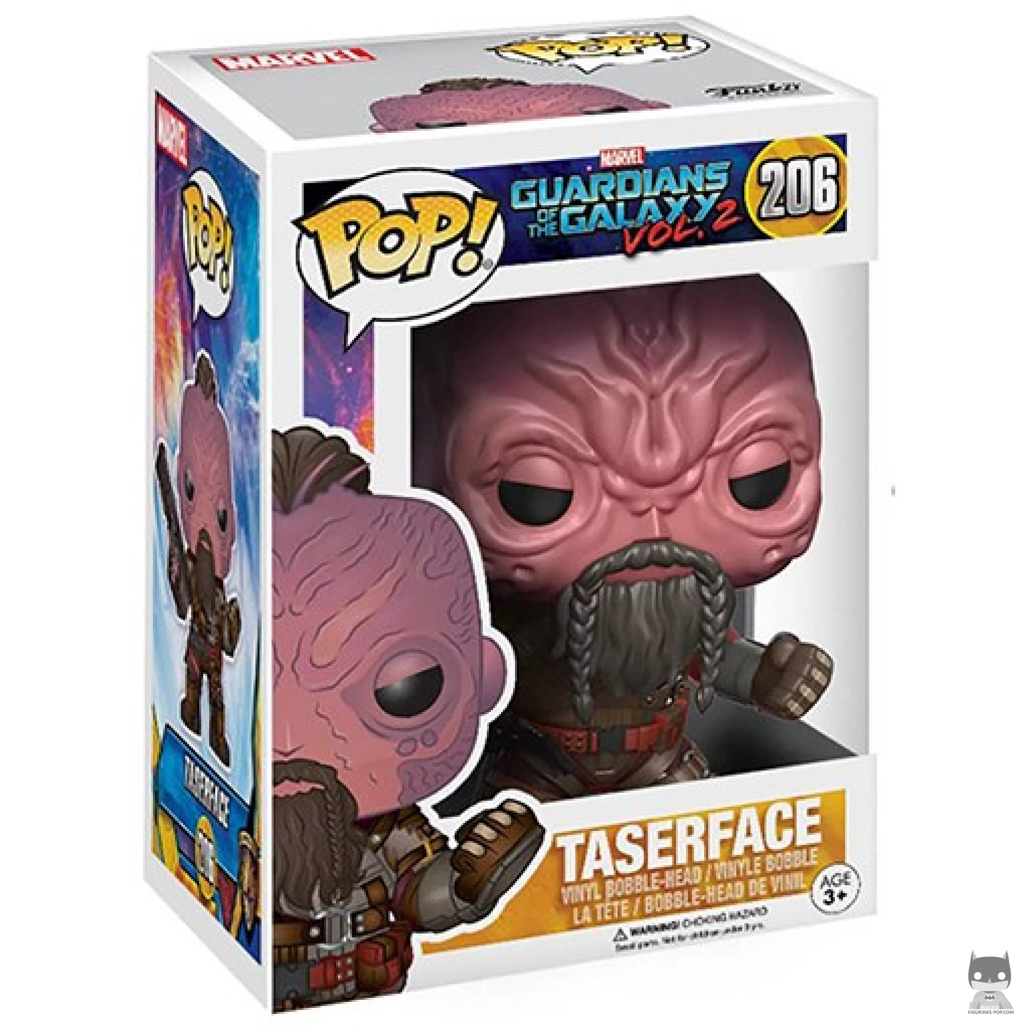 Taserface Funko Pop! figure in its box
