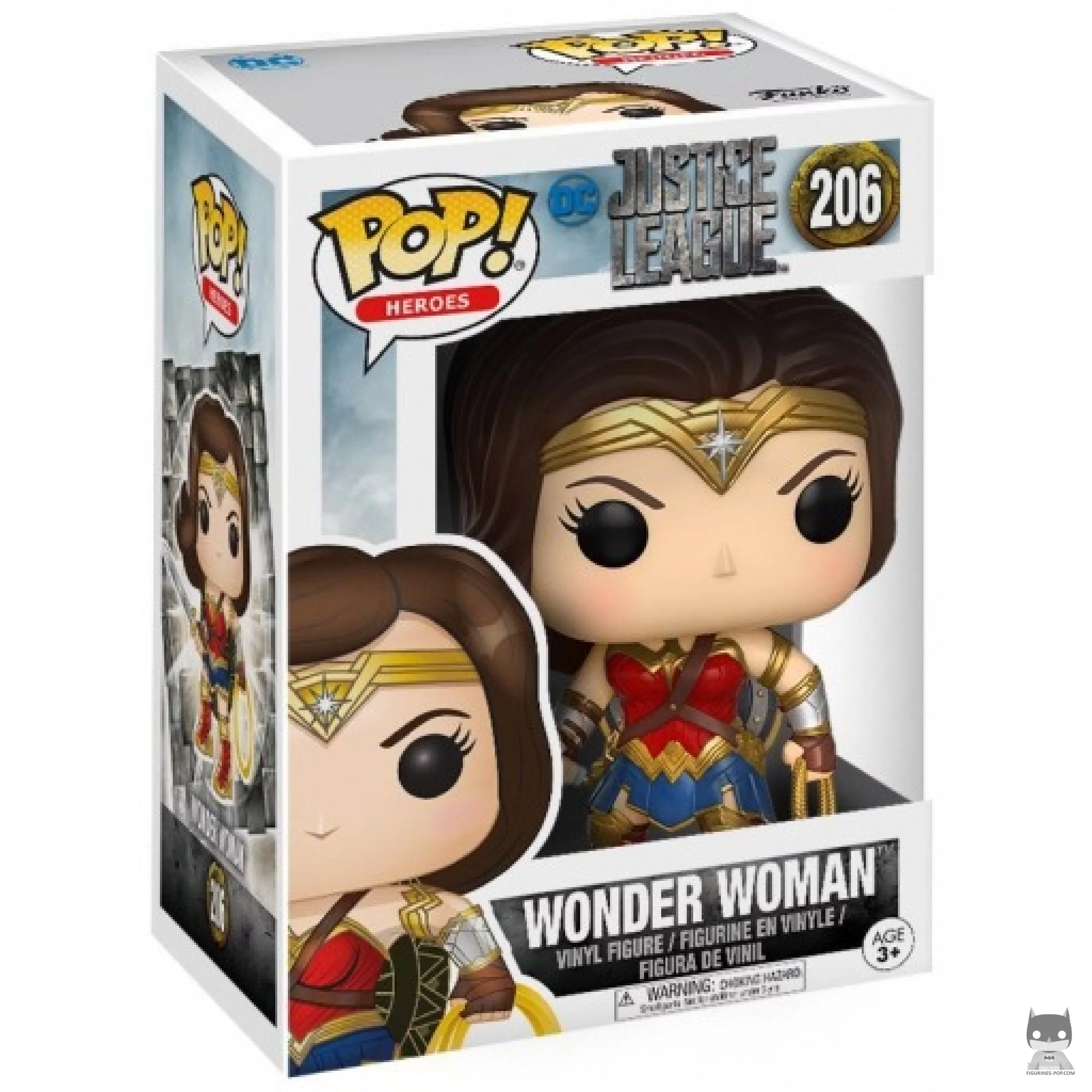 Wonder Woman Funko Pop! figure in its box
