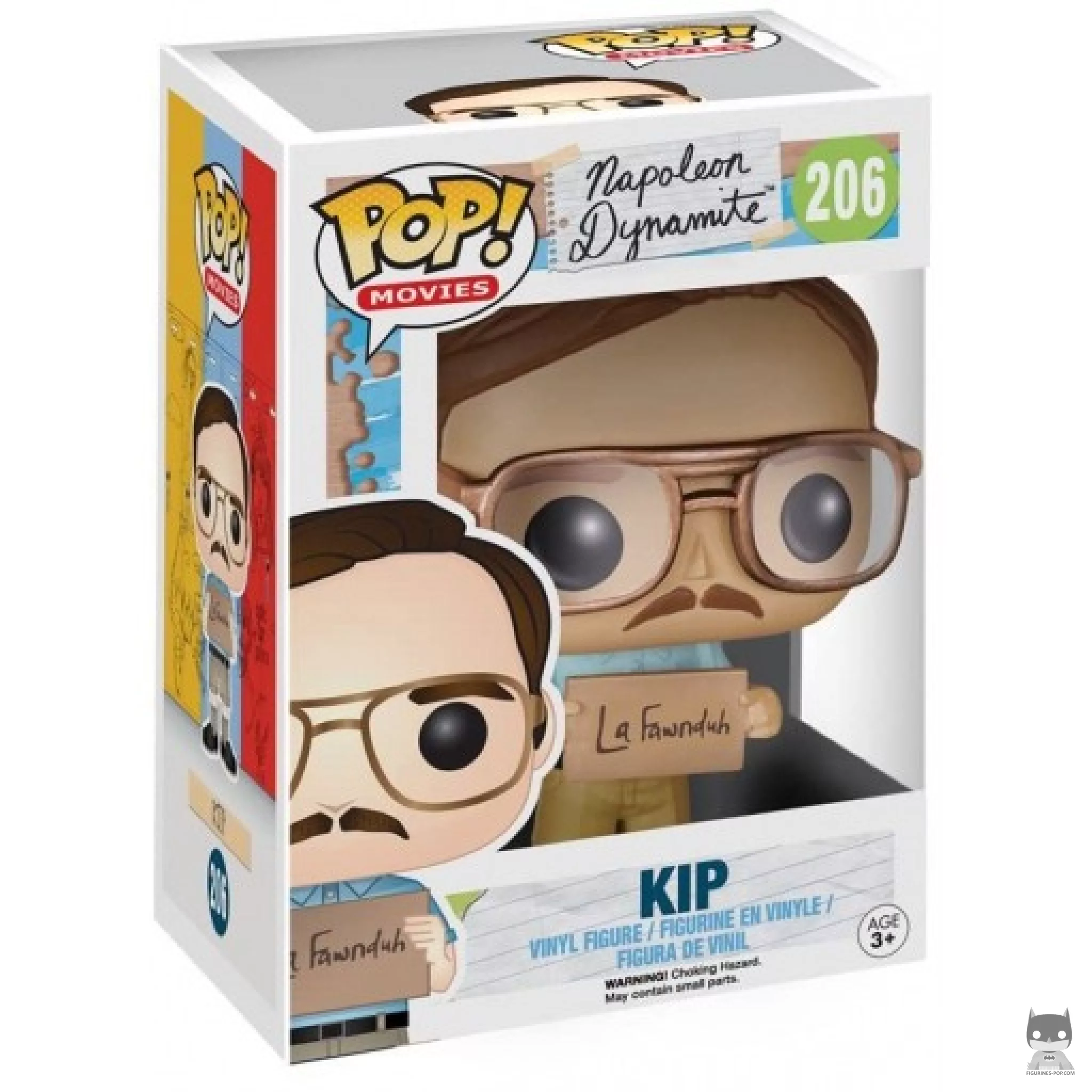 Kip Funko Pop! figure in its box