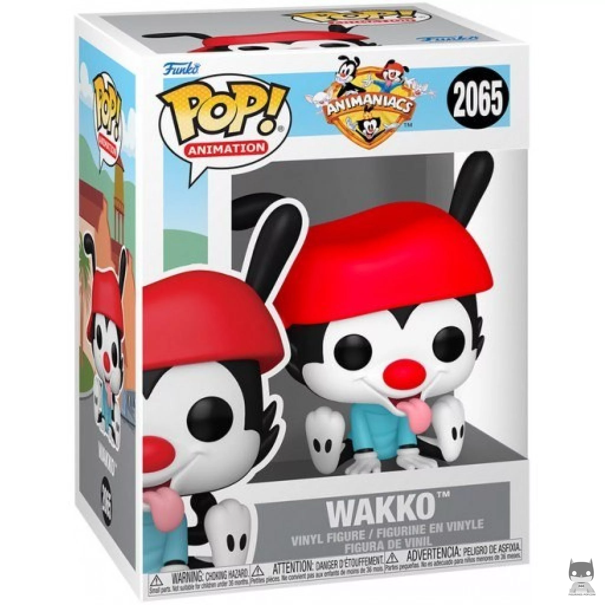 Wakko Funko Pop! figure in its box