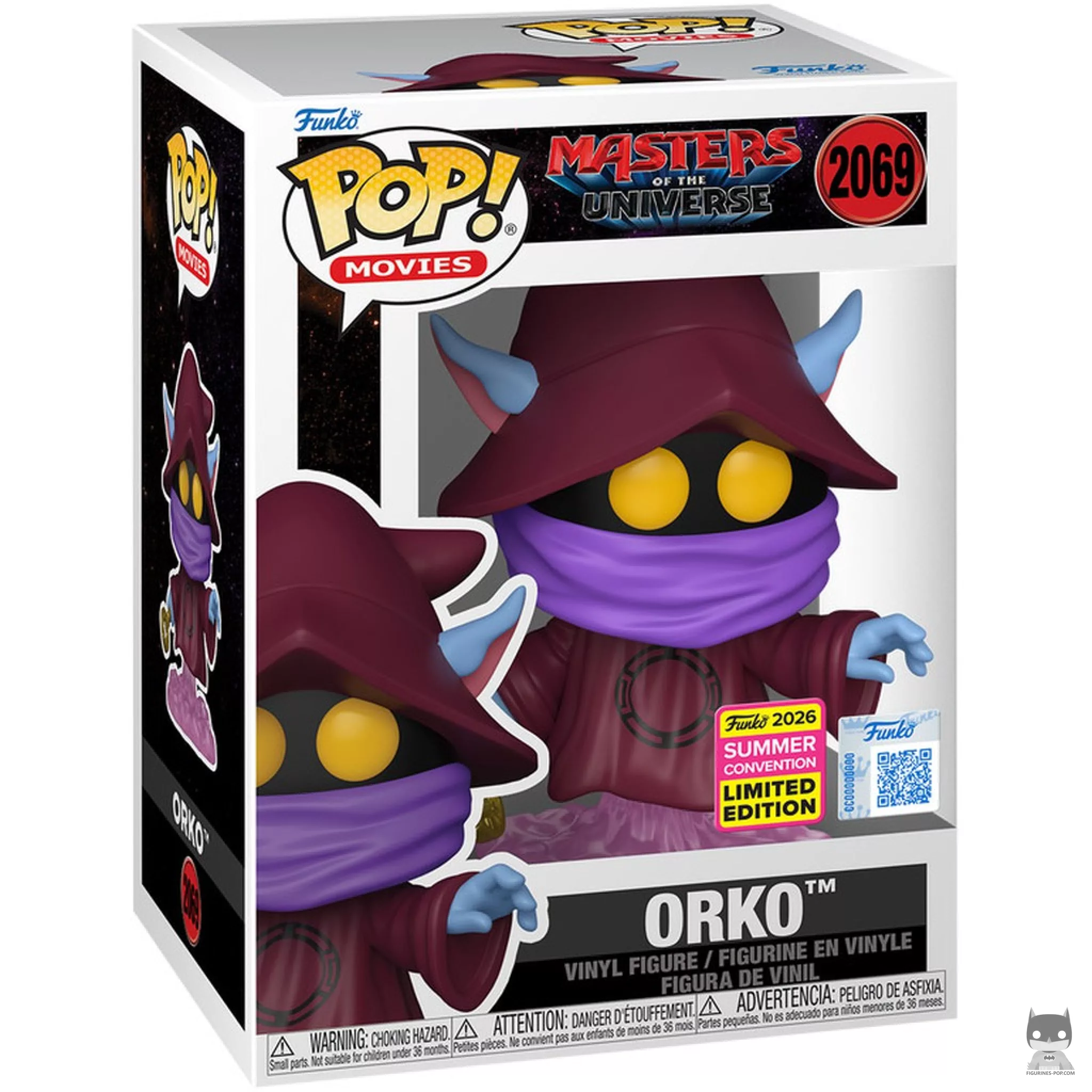 Orko Funko Pop! figure in its box