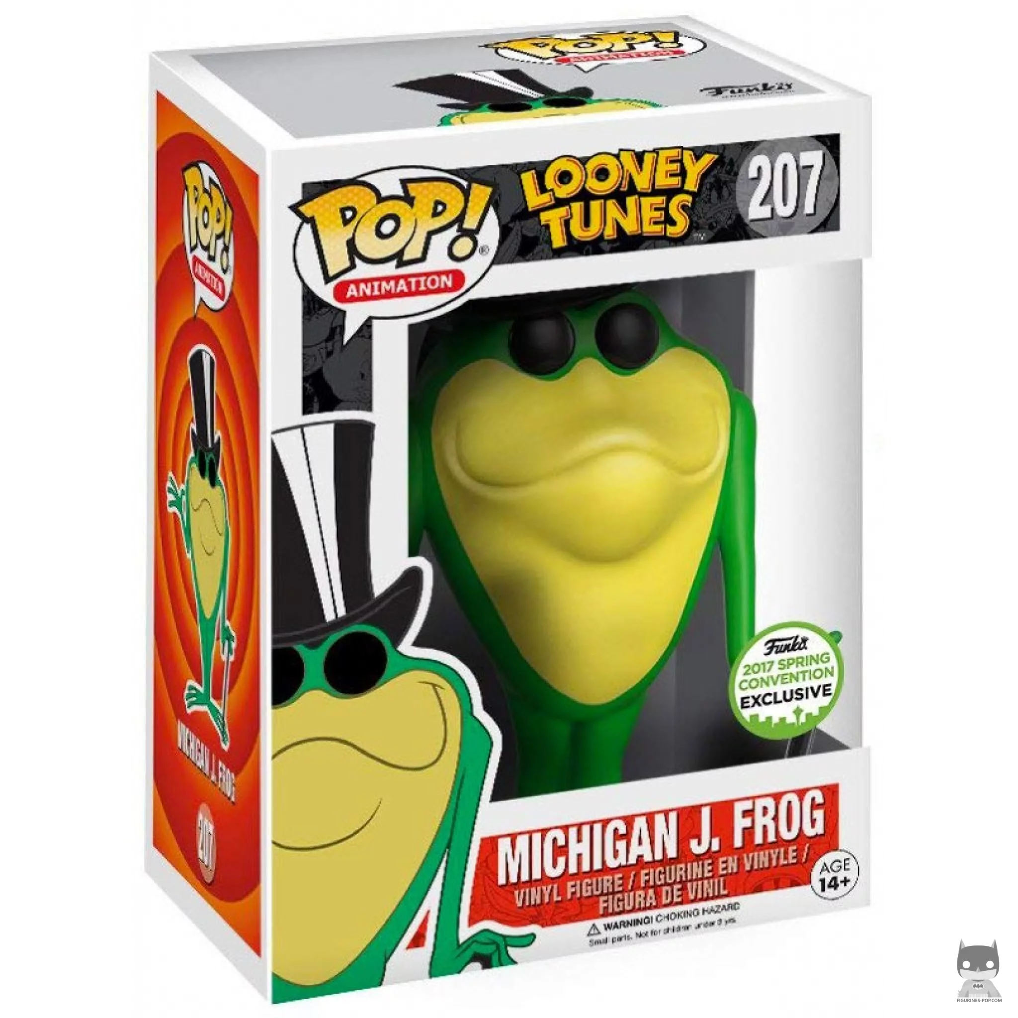Michigan J. Frog Funko Pop! figure in its box