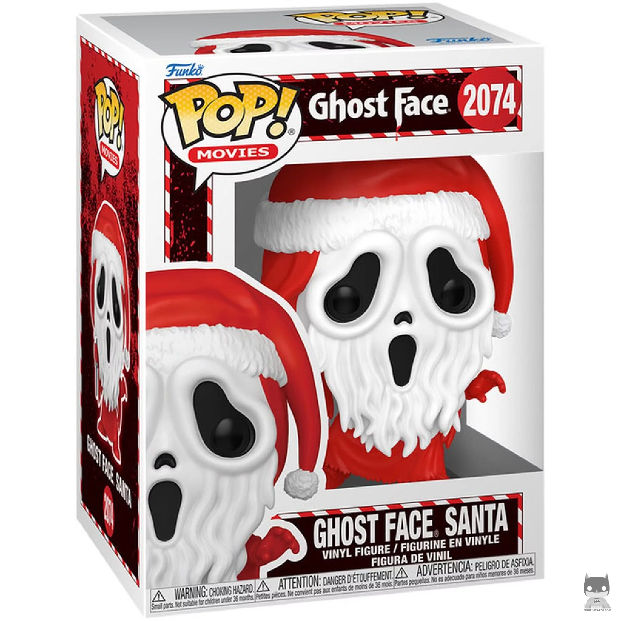 Ghost Face Santa Funko Pop! figure in its box