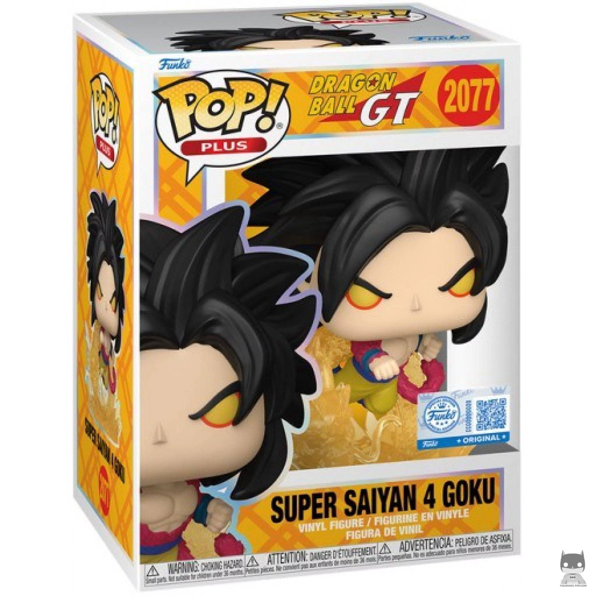 Son Goku Super Saiyan 4 Funko Pop! figure in its box