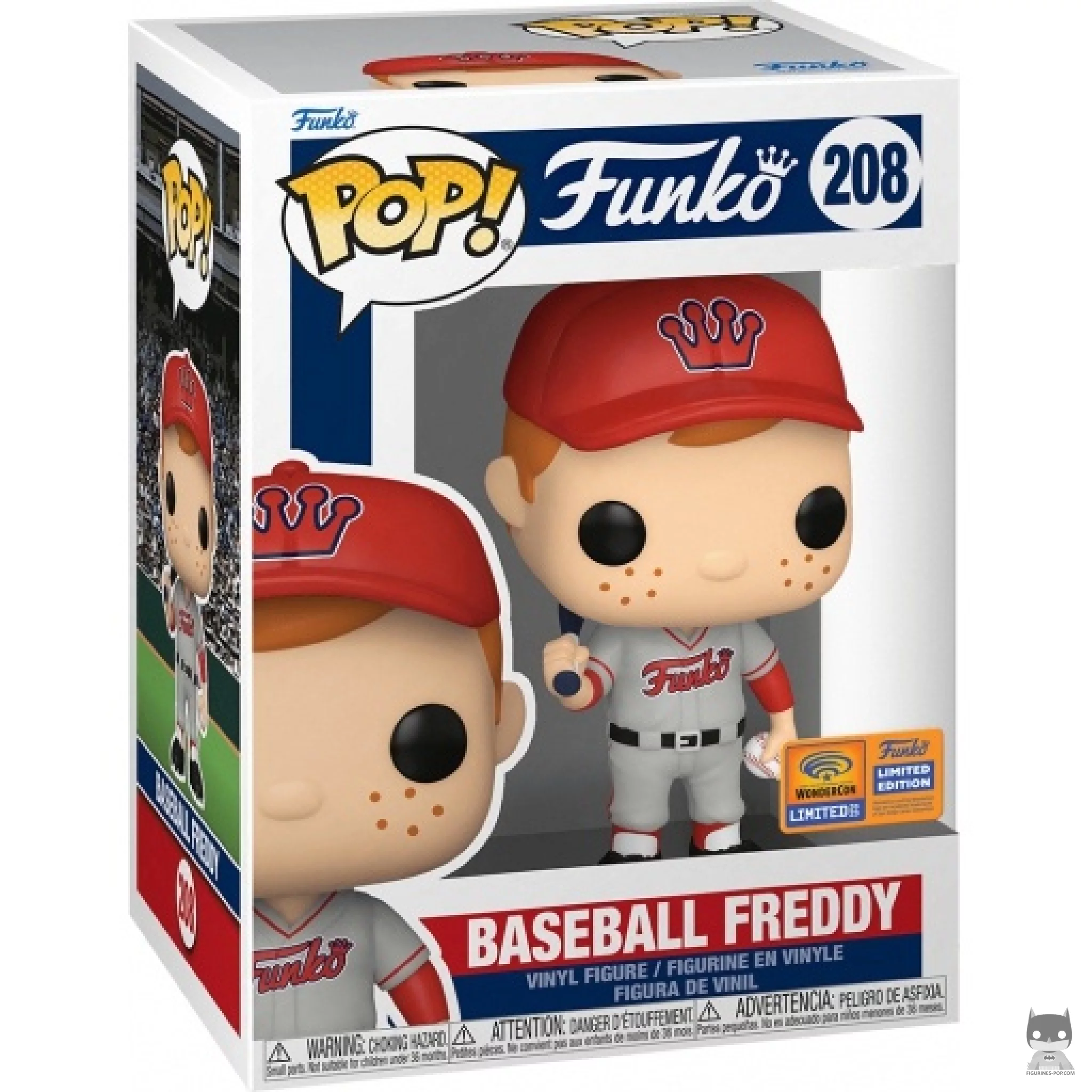 Baseball Freddy Funko Pop! figure in its box