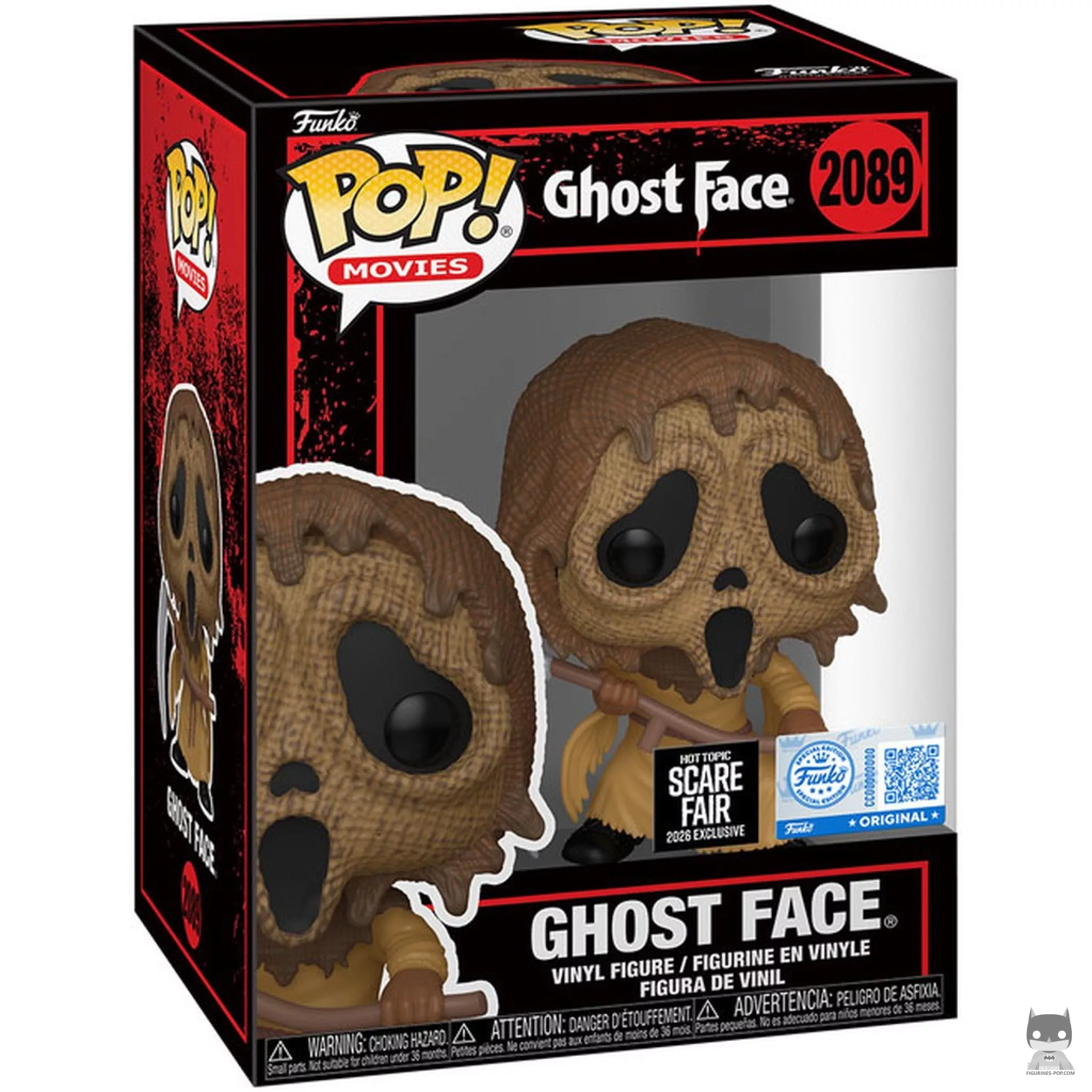 Ghost Face (Scarecrow Mask) Funko Pop! figure in its box