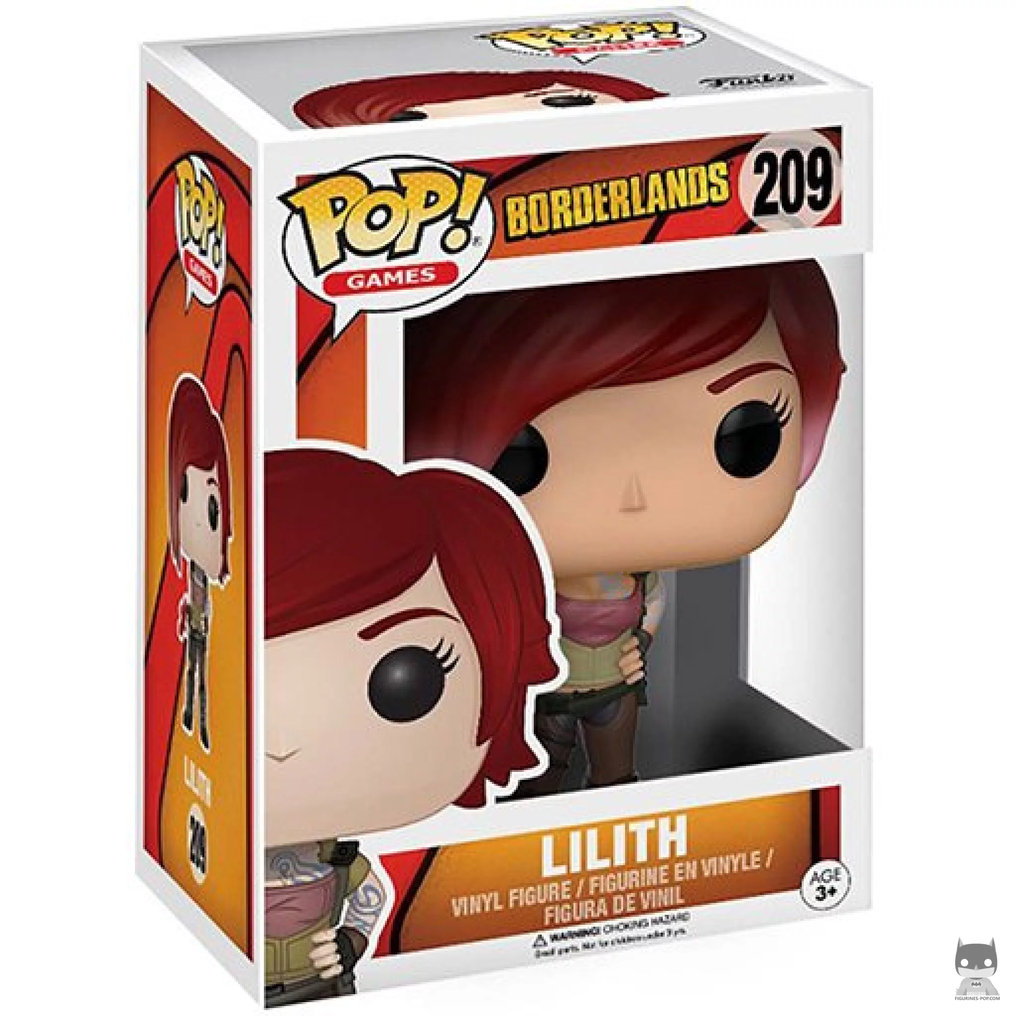 Lilith The Siren Funko Pop! figure in its box