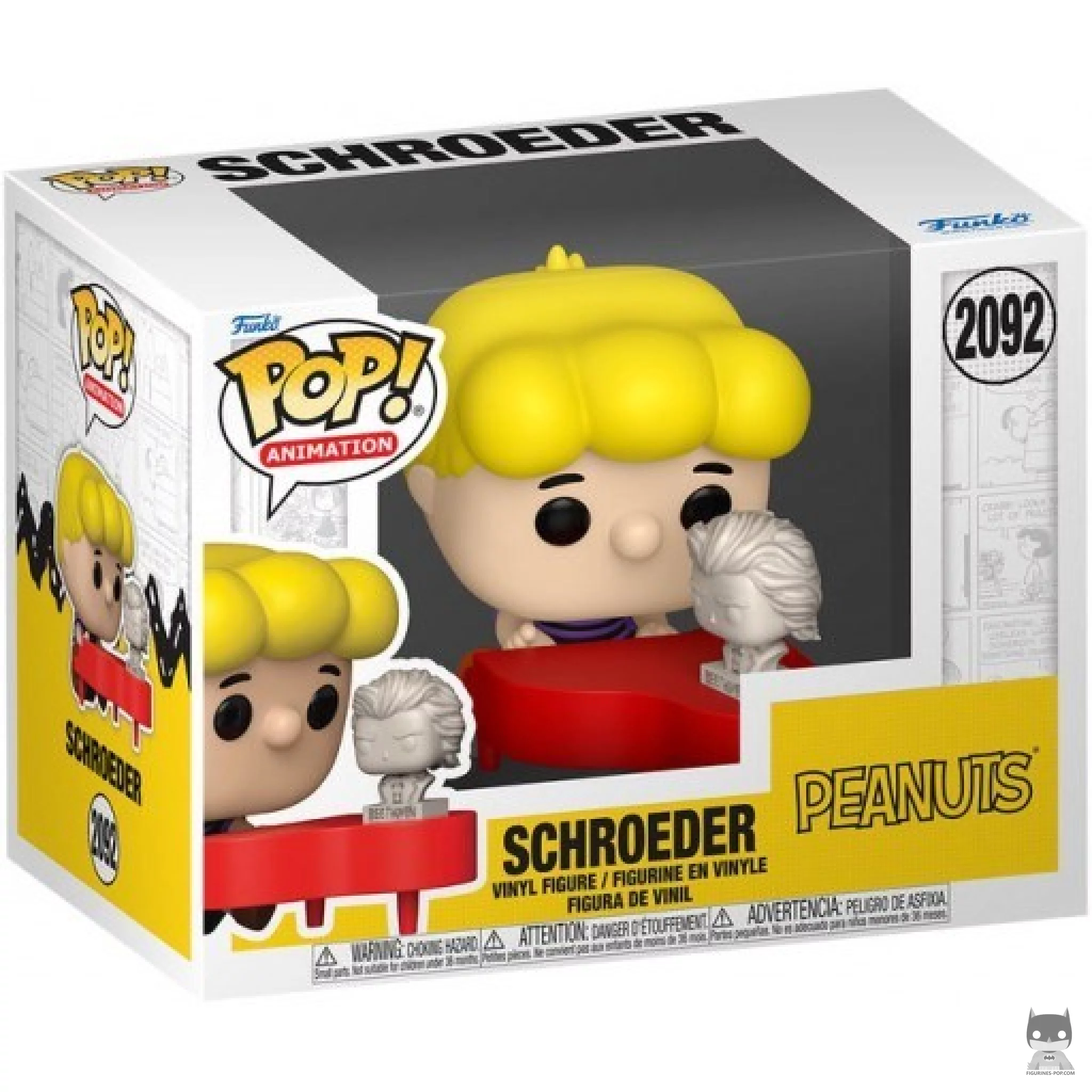 Schroeder Funko Pop! figure in its box
