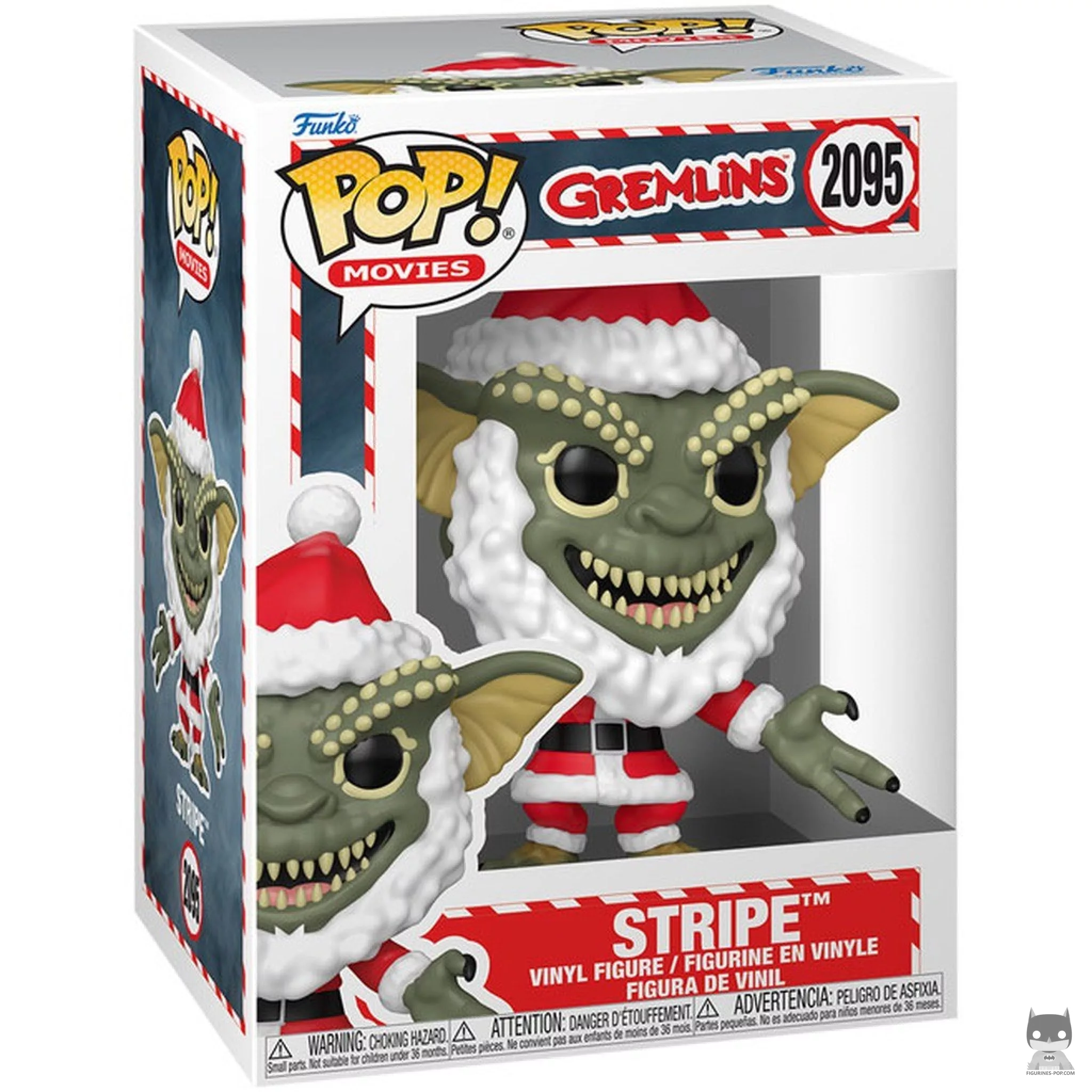 Stripe (Santa Coat) Funko Pop! figure in its box