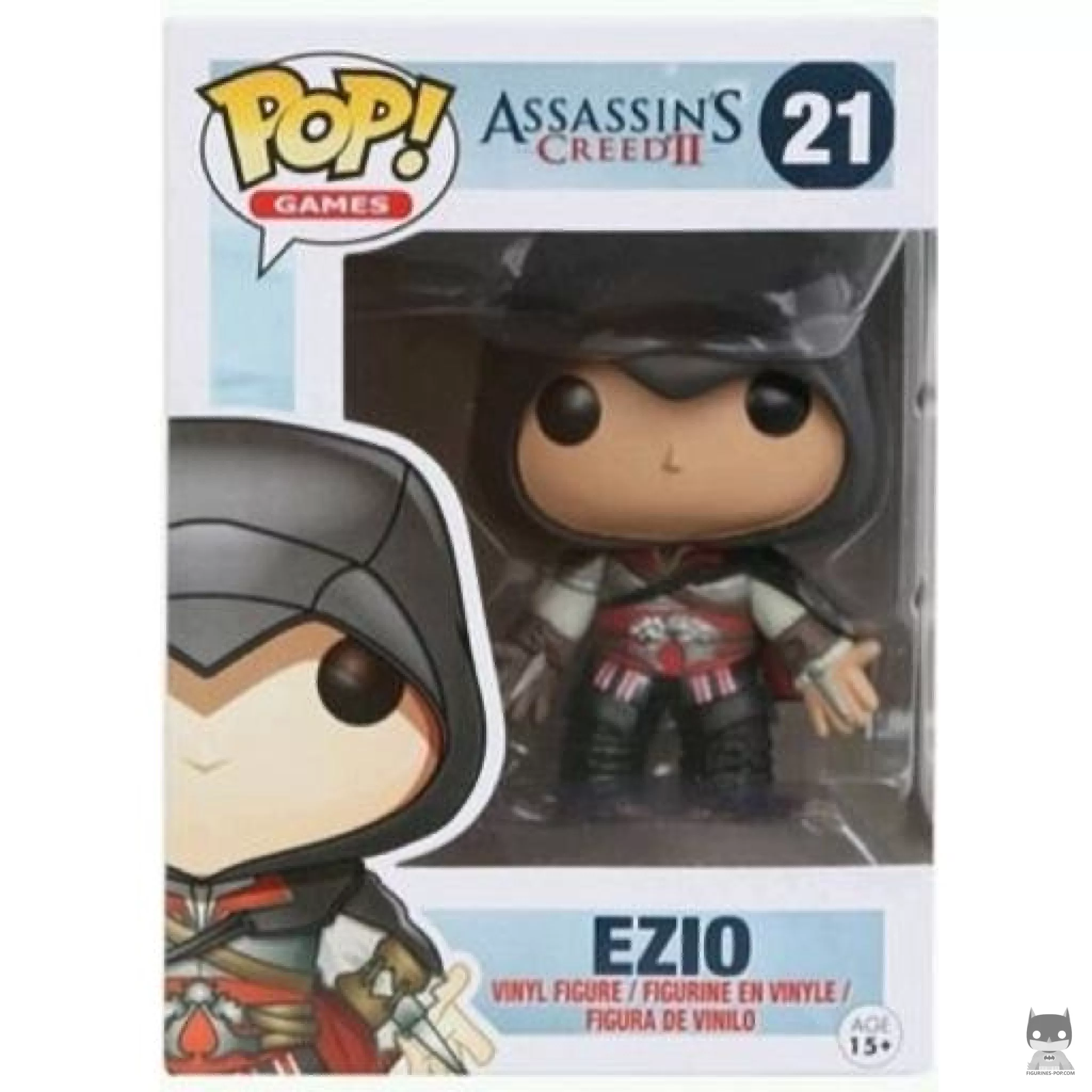 Ezio Auditore (Black) Funko Pop! figure in its box