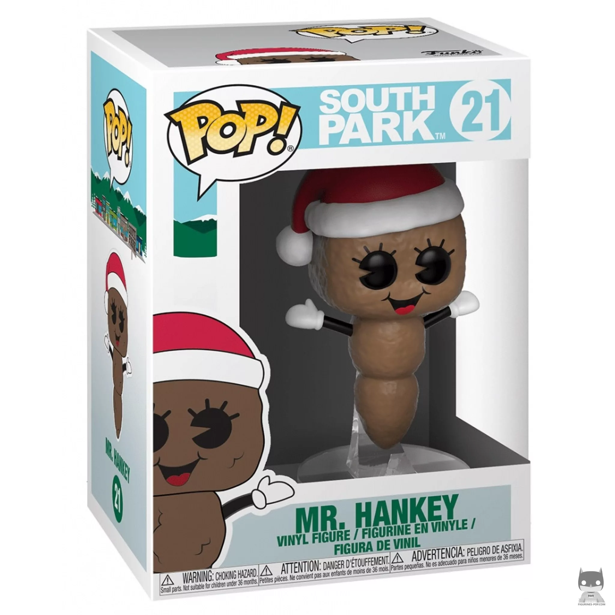 Mr Hankey Funko Pop! figure in its box