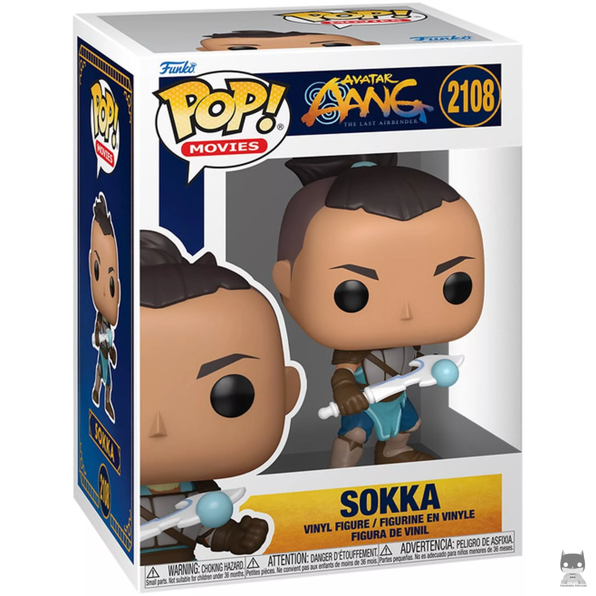 Sokka Funko Pop! figure in its box