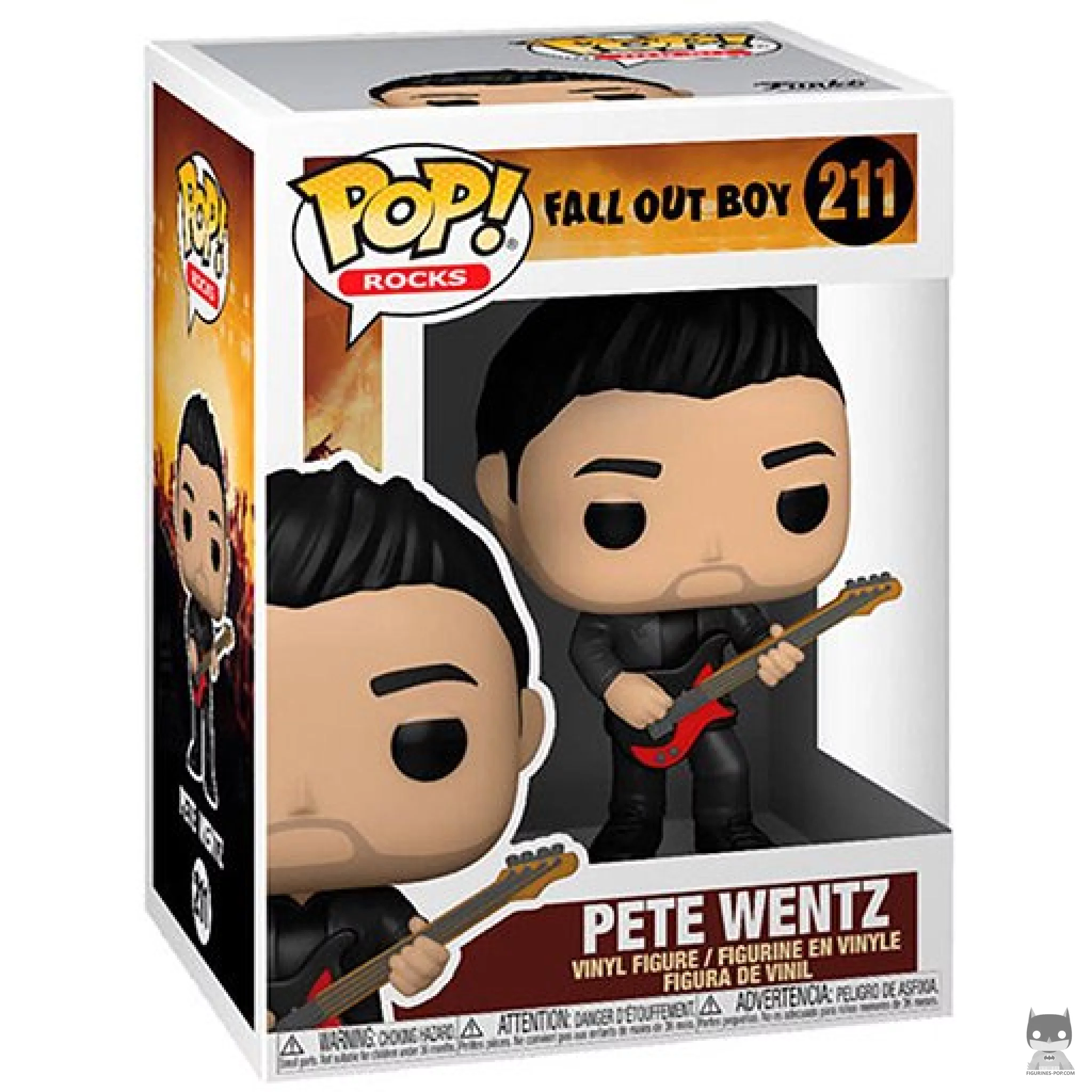 Pete Wentz Funko Pop! figure in its box