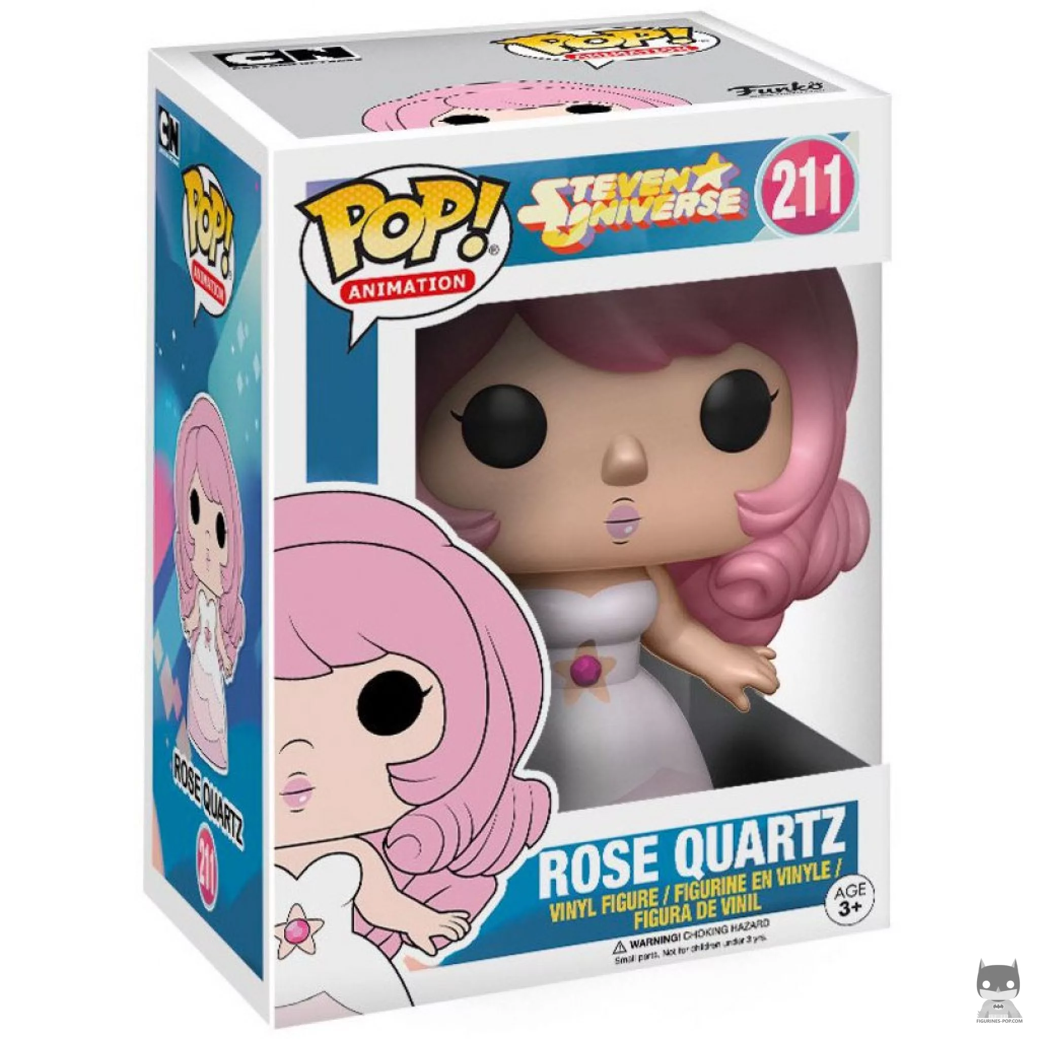 Rose Quartz Funko Pop! figure in its box