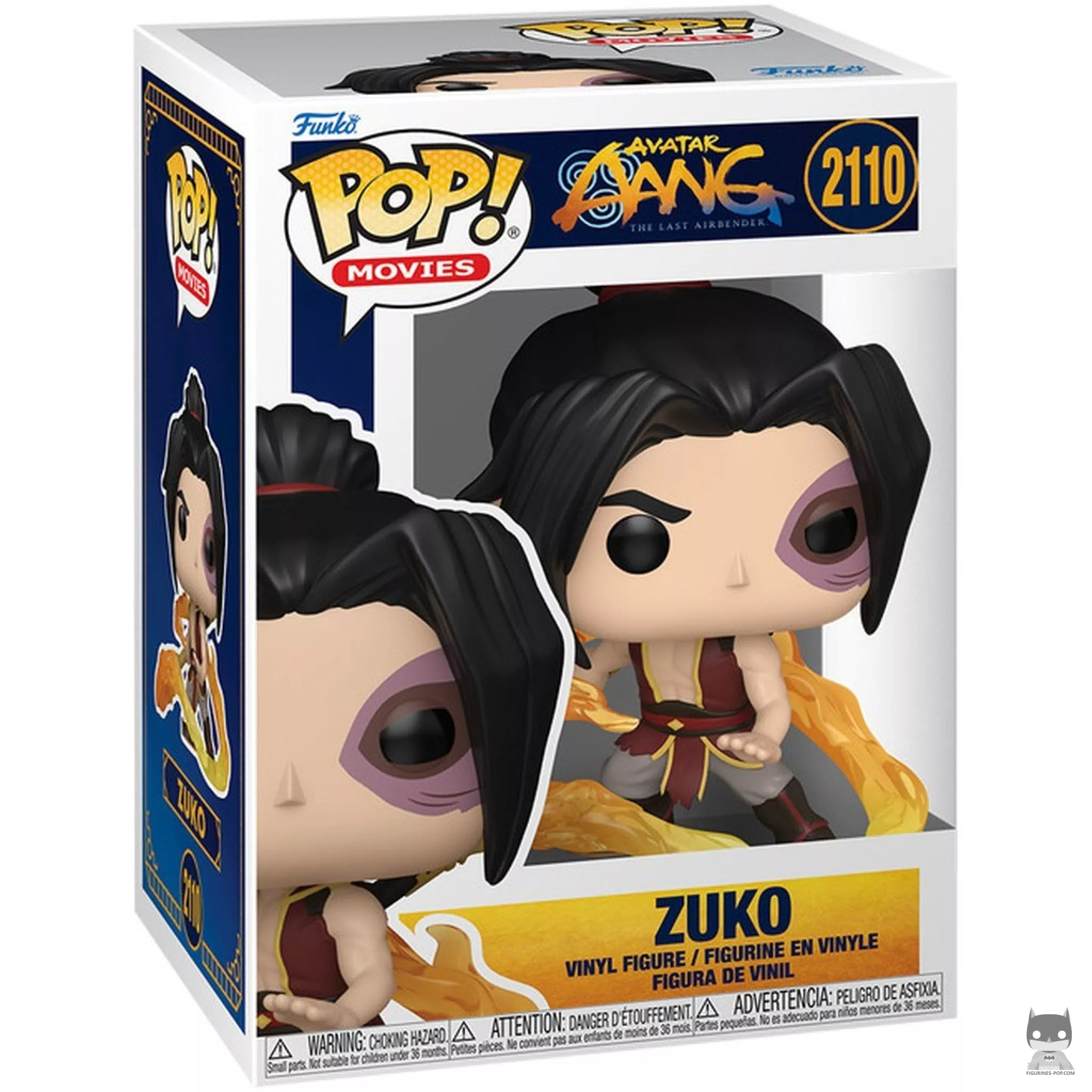 Zuko Funko Pop! figure in its box