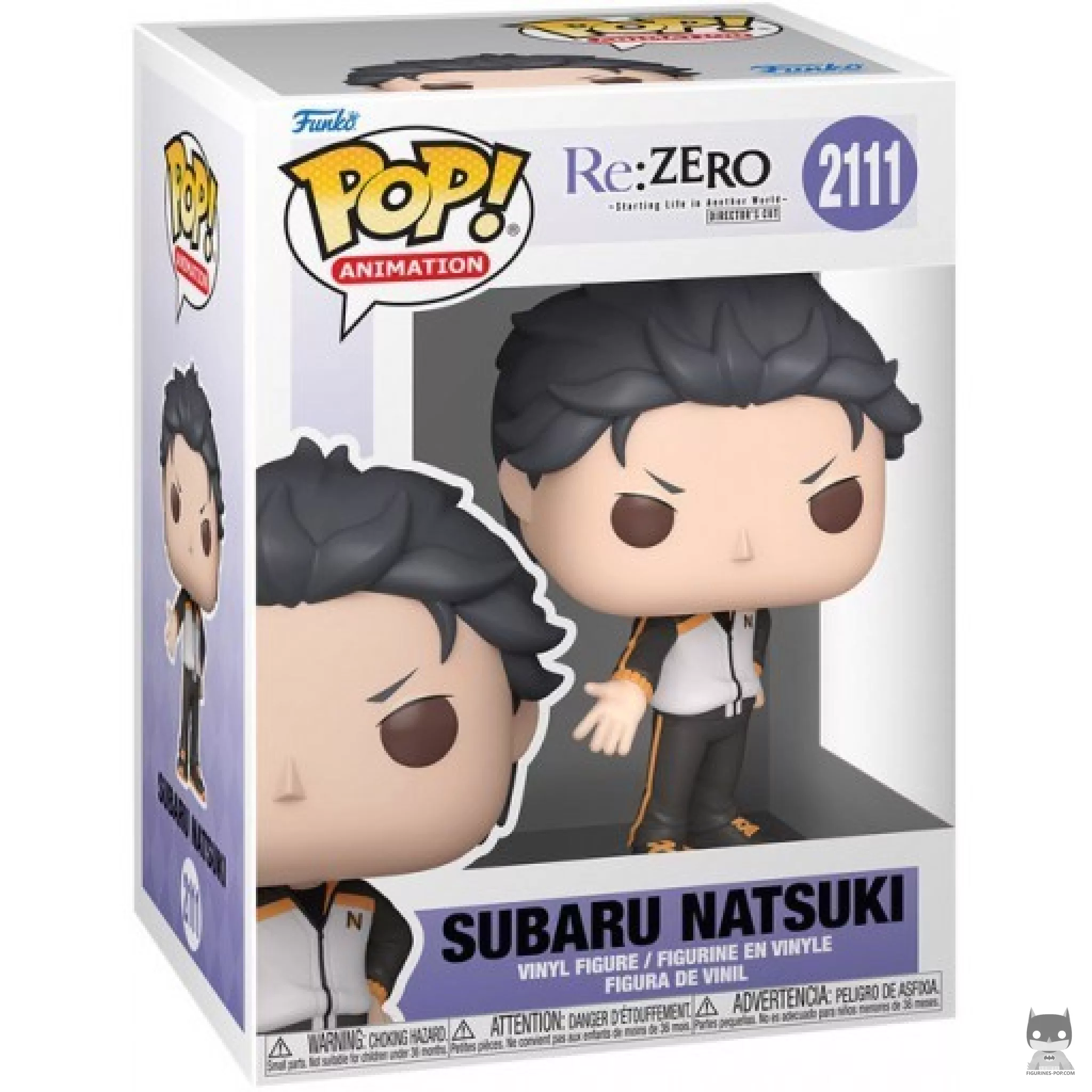Subaru Natsuki Funko Pop! figure in its box
