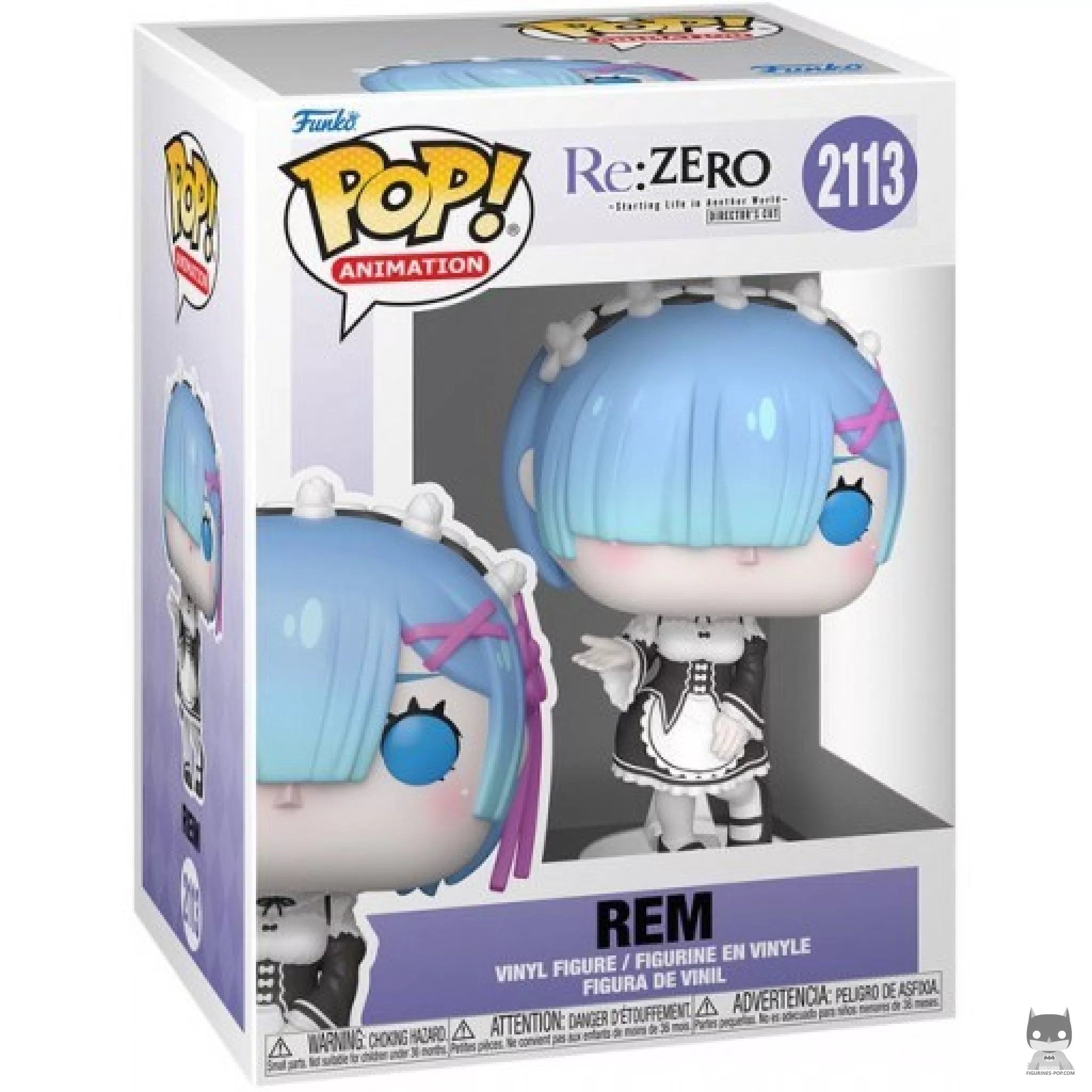 Rem Funko Pop! figure in its box