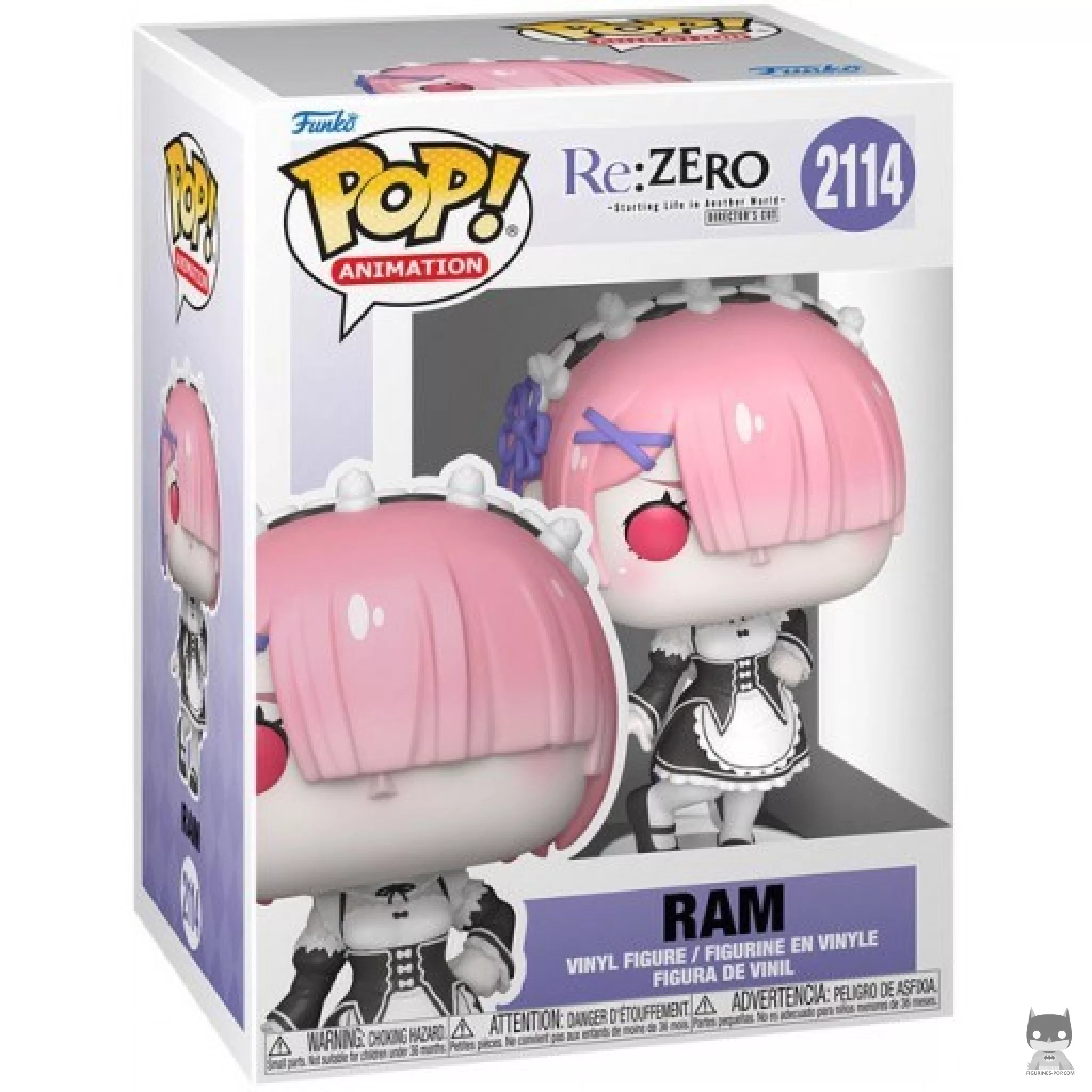 Ram Funko Pop! figure in its box