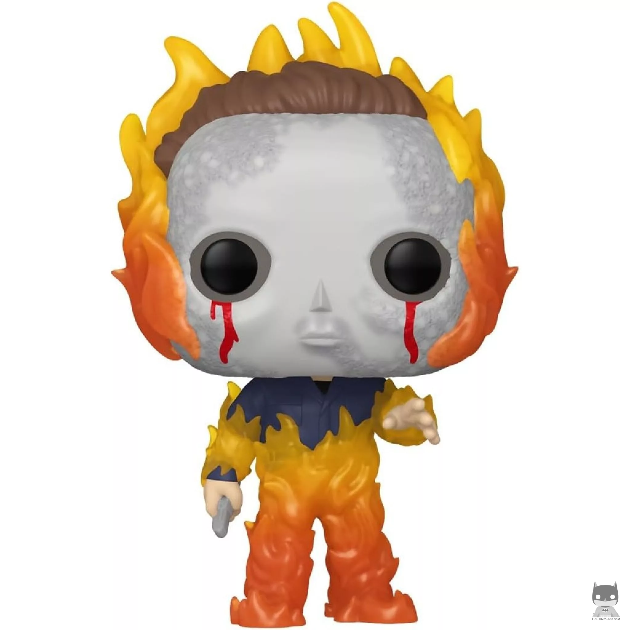 Michael Myers on fire Funko Pop! figure (Halloween)