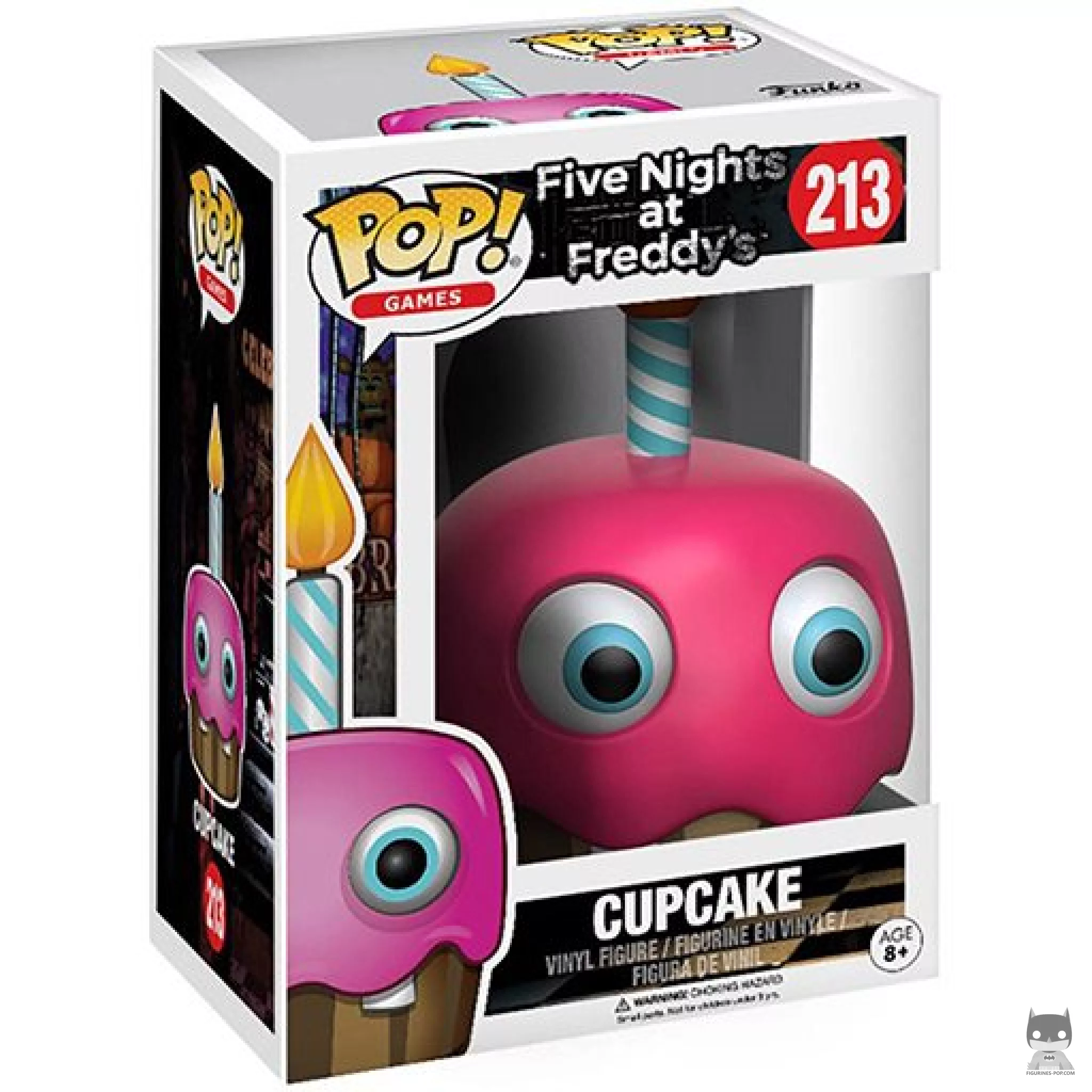 Cupcake Funko Pop! figure in its box