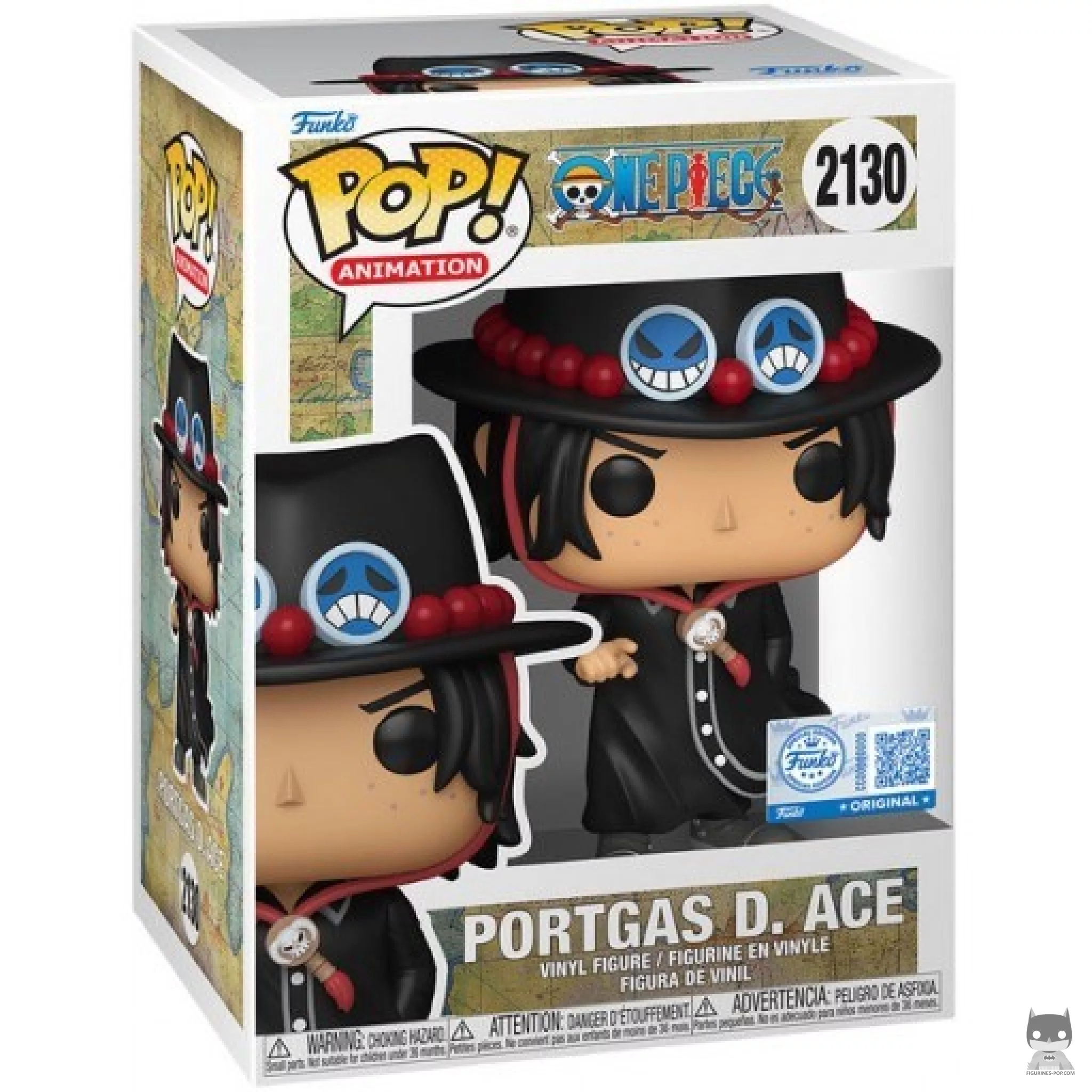 Portgas D. Ace (Egghead) Funko Pop! figure in its box