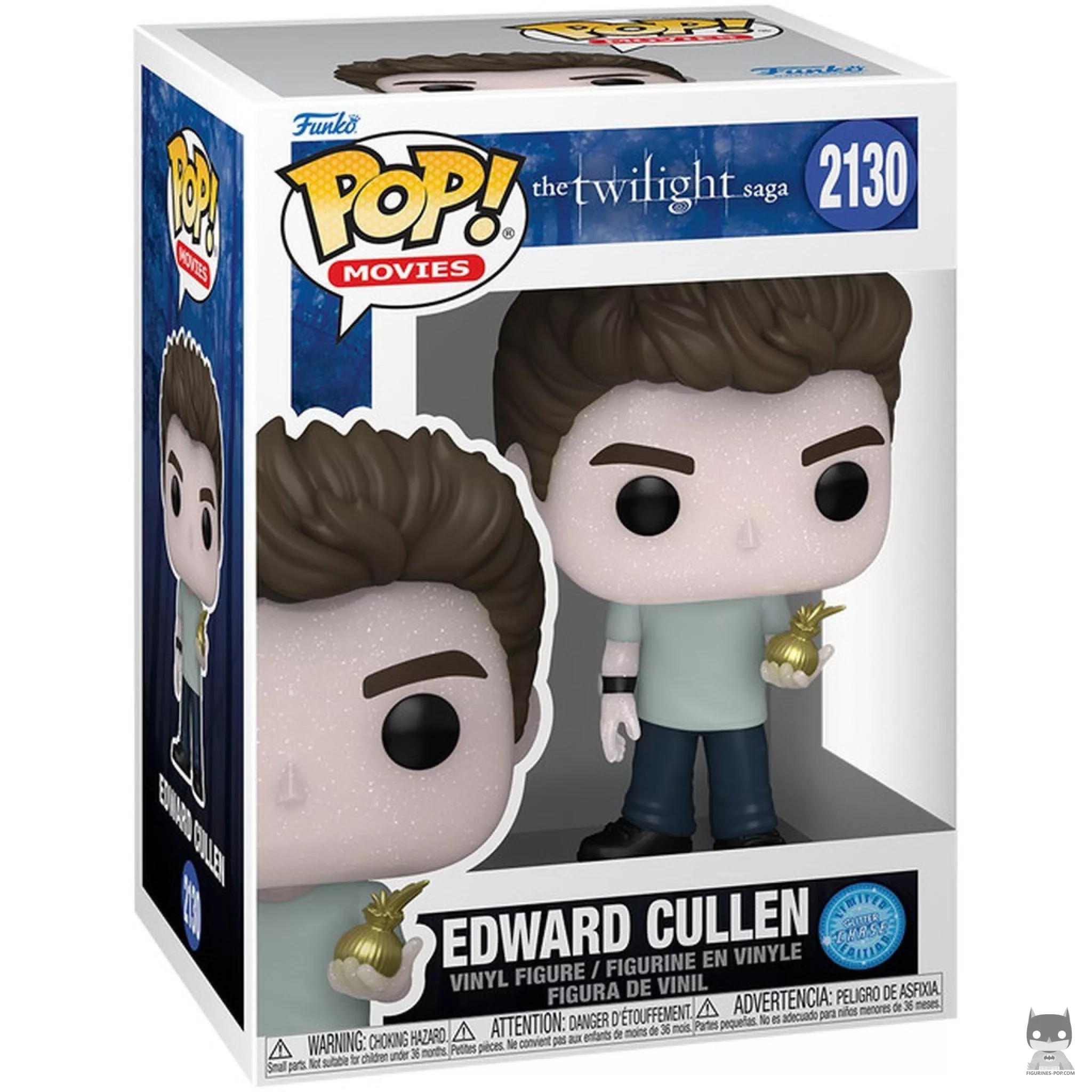 Edward Cullen (Chase & Glitter) Funko Pop! figure in its box