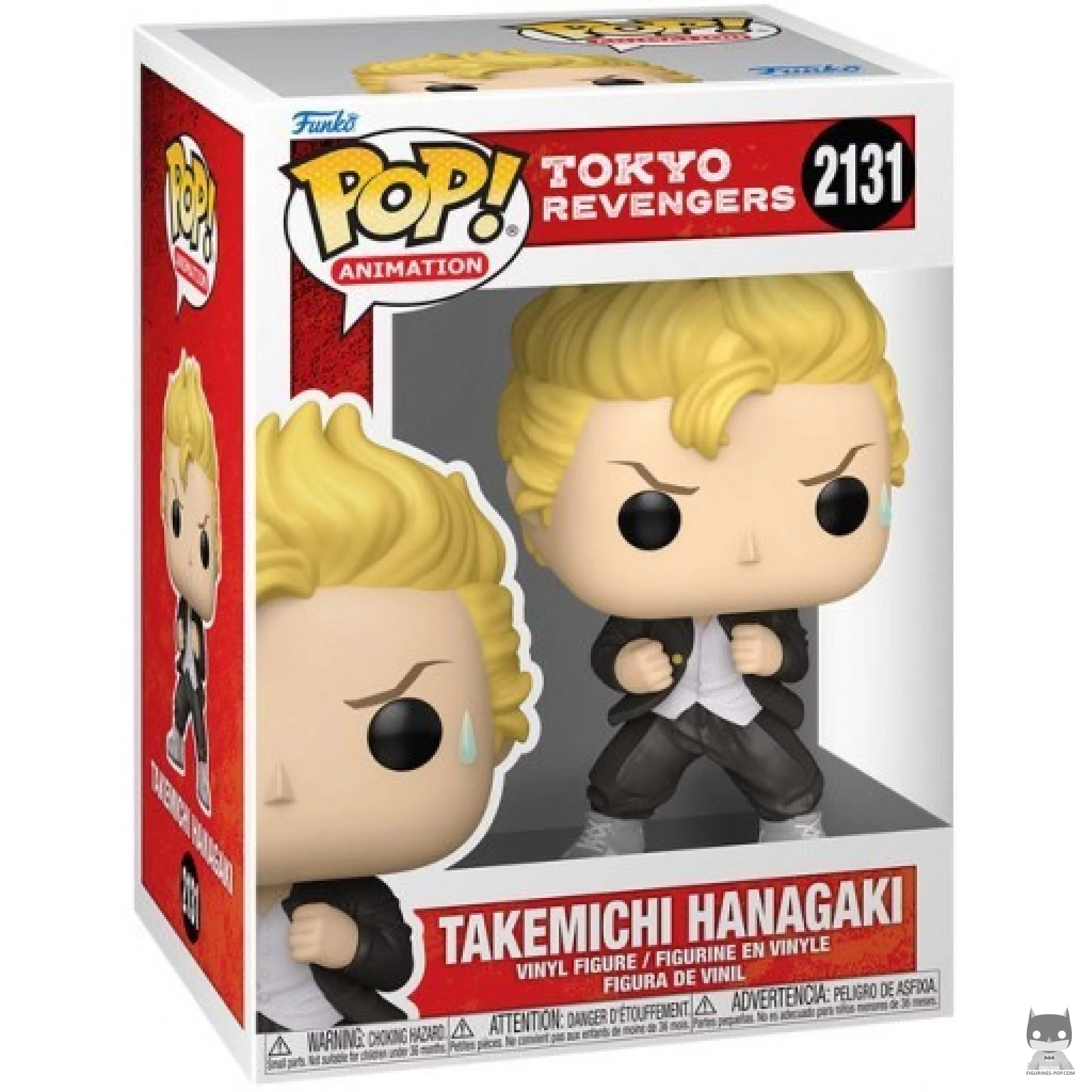 Takemichi Hanagaki Funko Pop! figure in its box