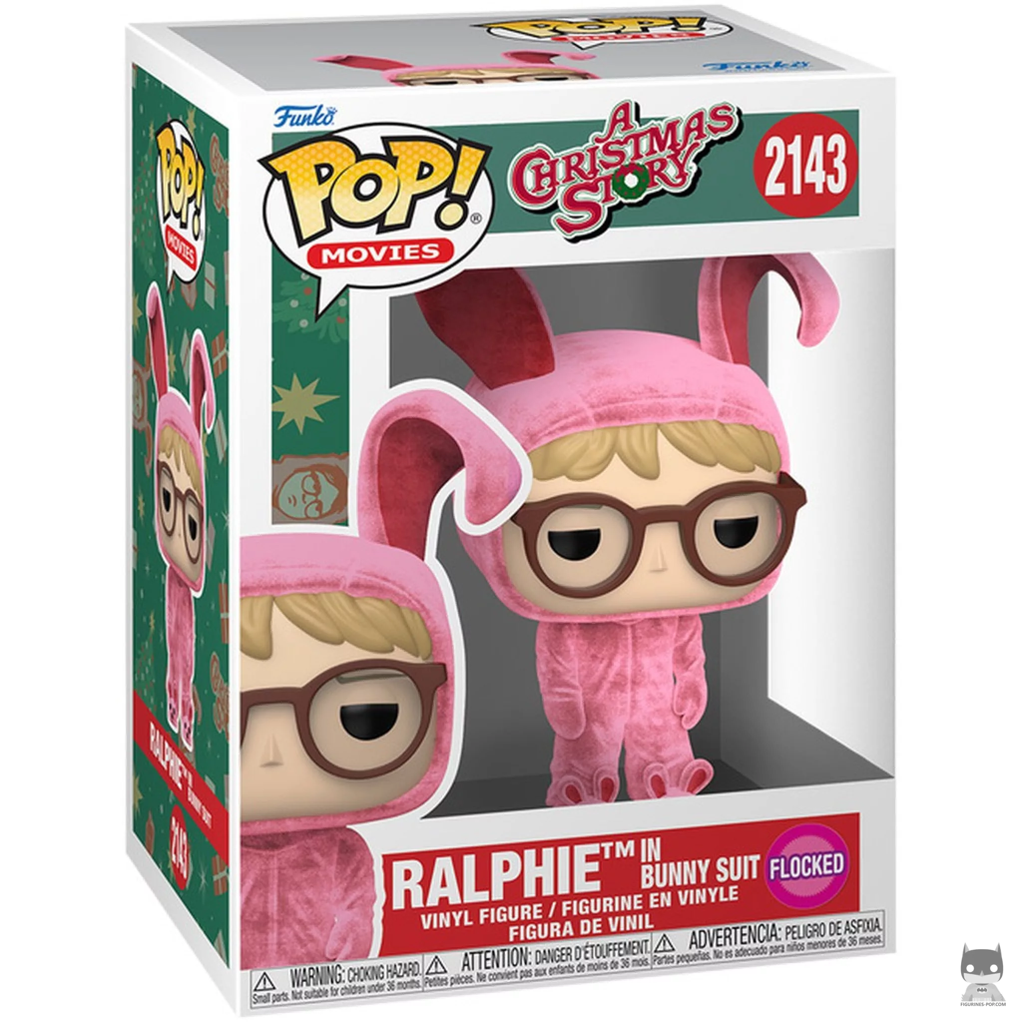 Ralphie in Bunny Suit (Flocked) Funko Pop! figure in its box