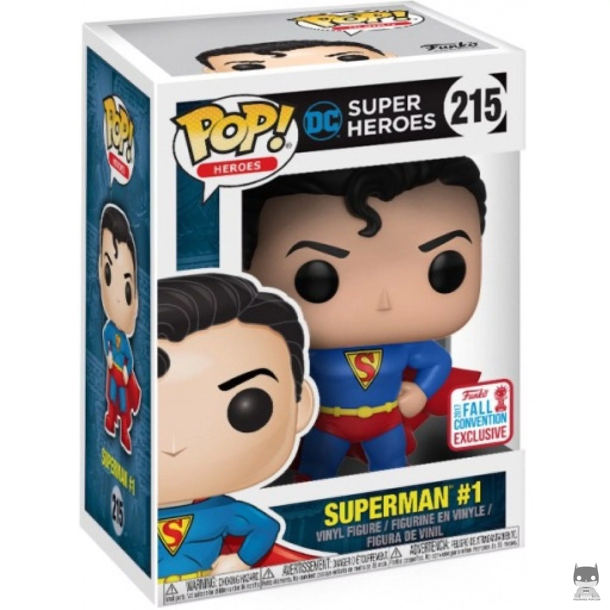 Superman 1 Funko Pop! figure in its box