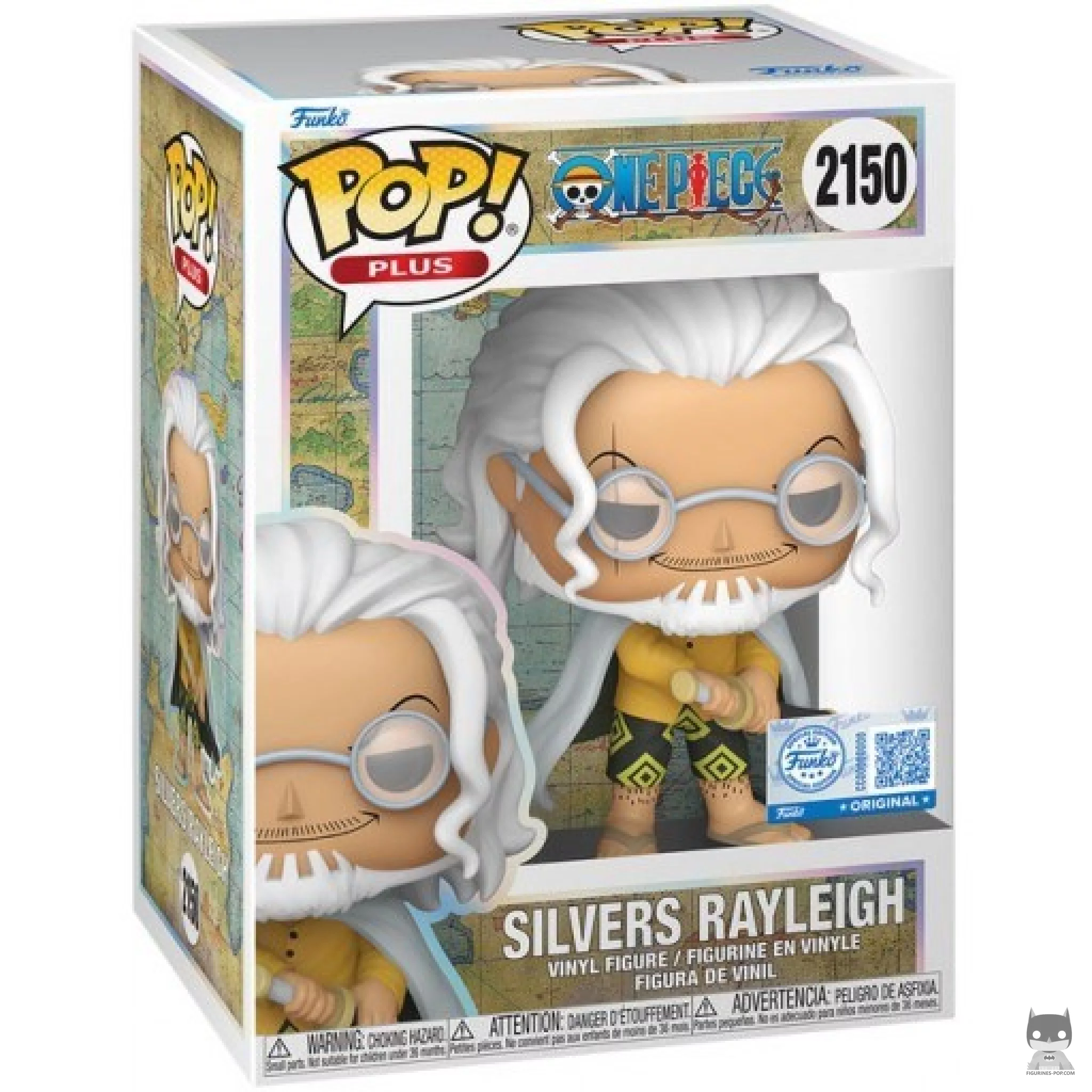 Silvers Rayleich (Egghead) Funko Pop! figure in its box