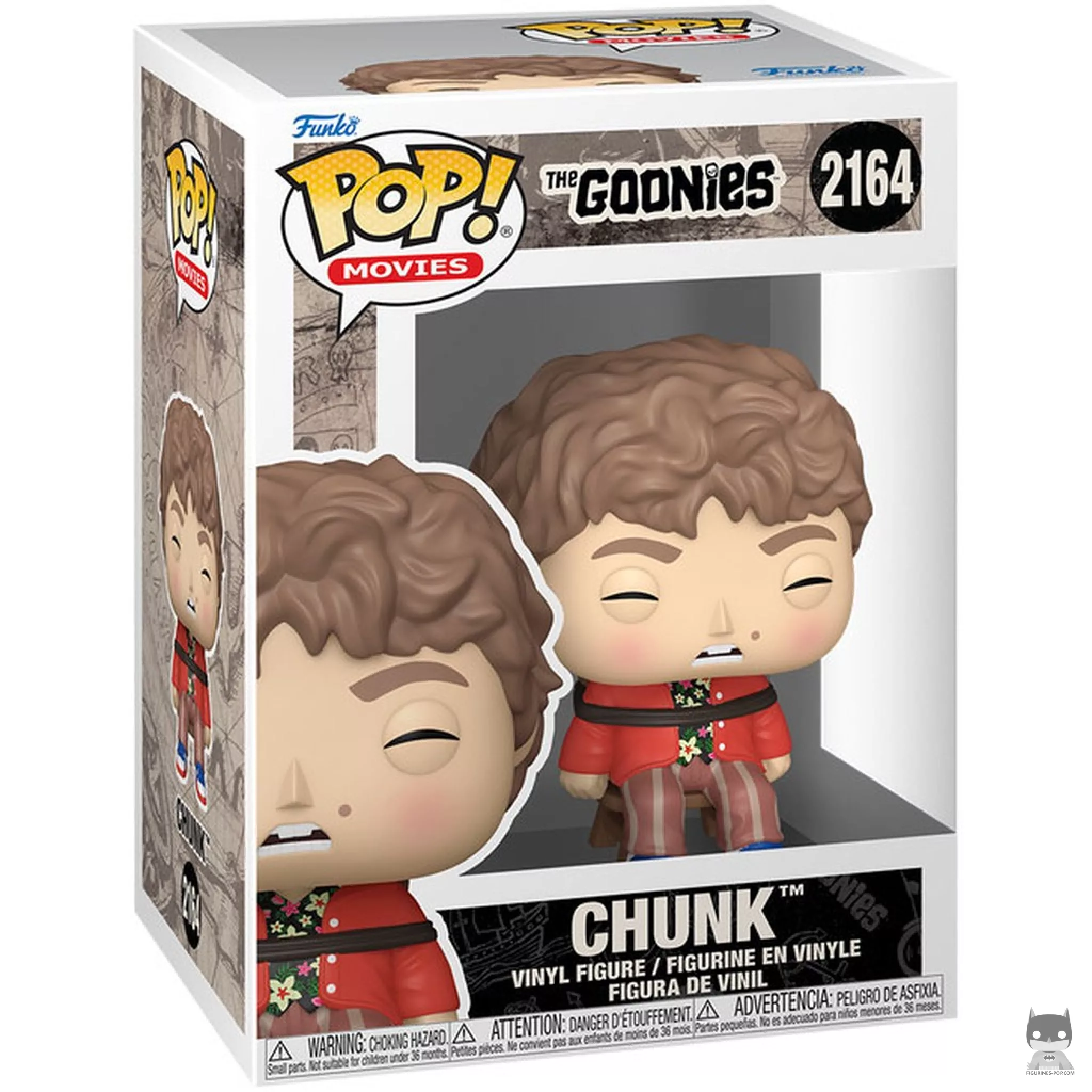 Chunk Funko Pop! figure in its box