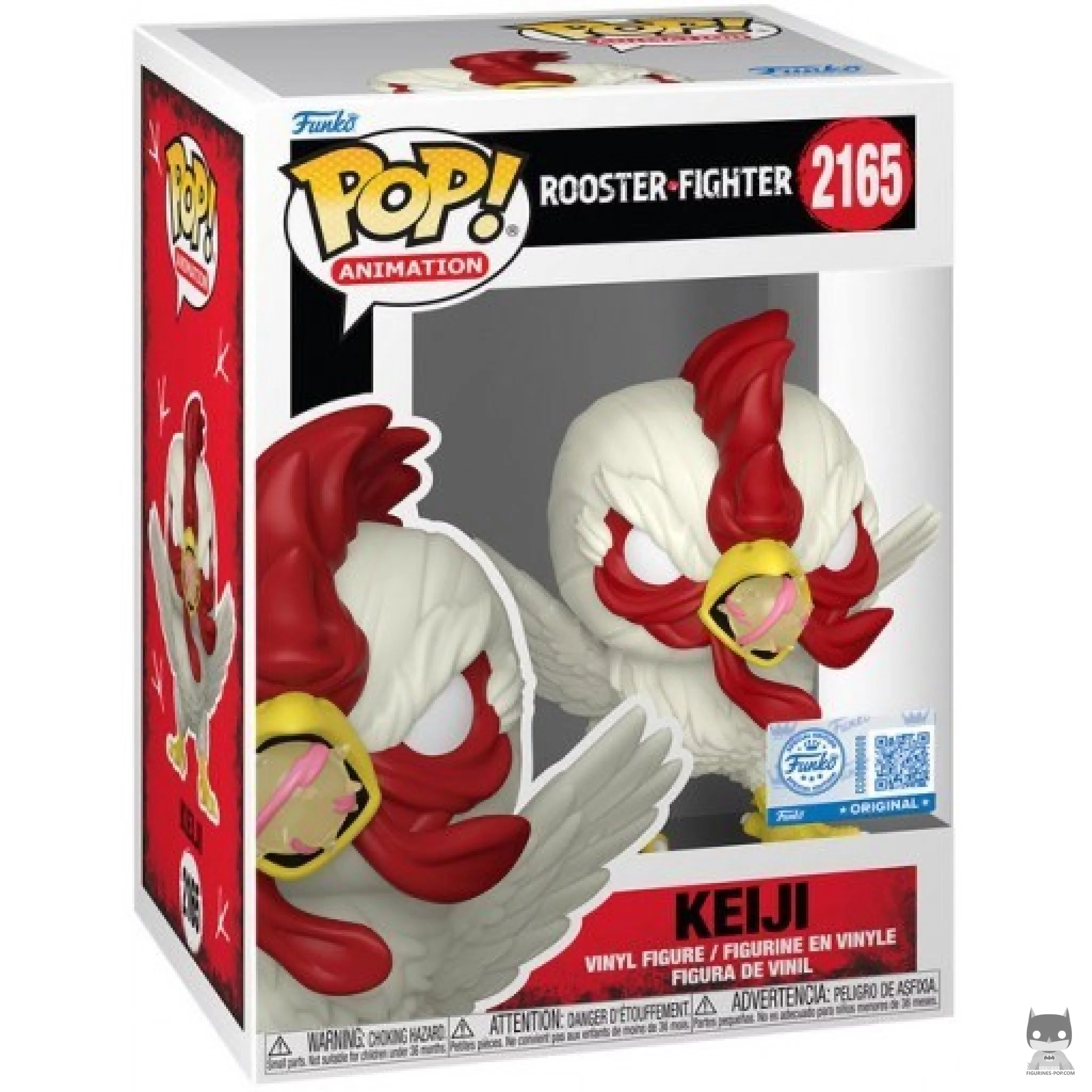 Keiji Funko Pop! figure in its box