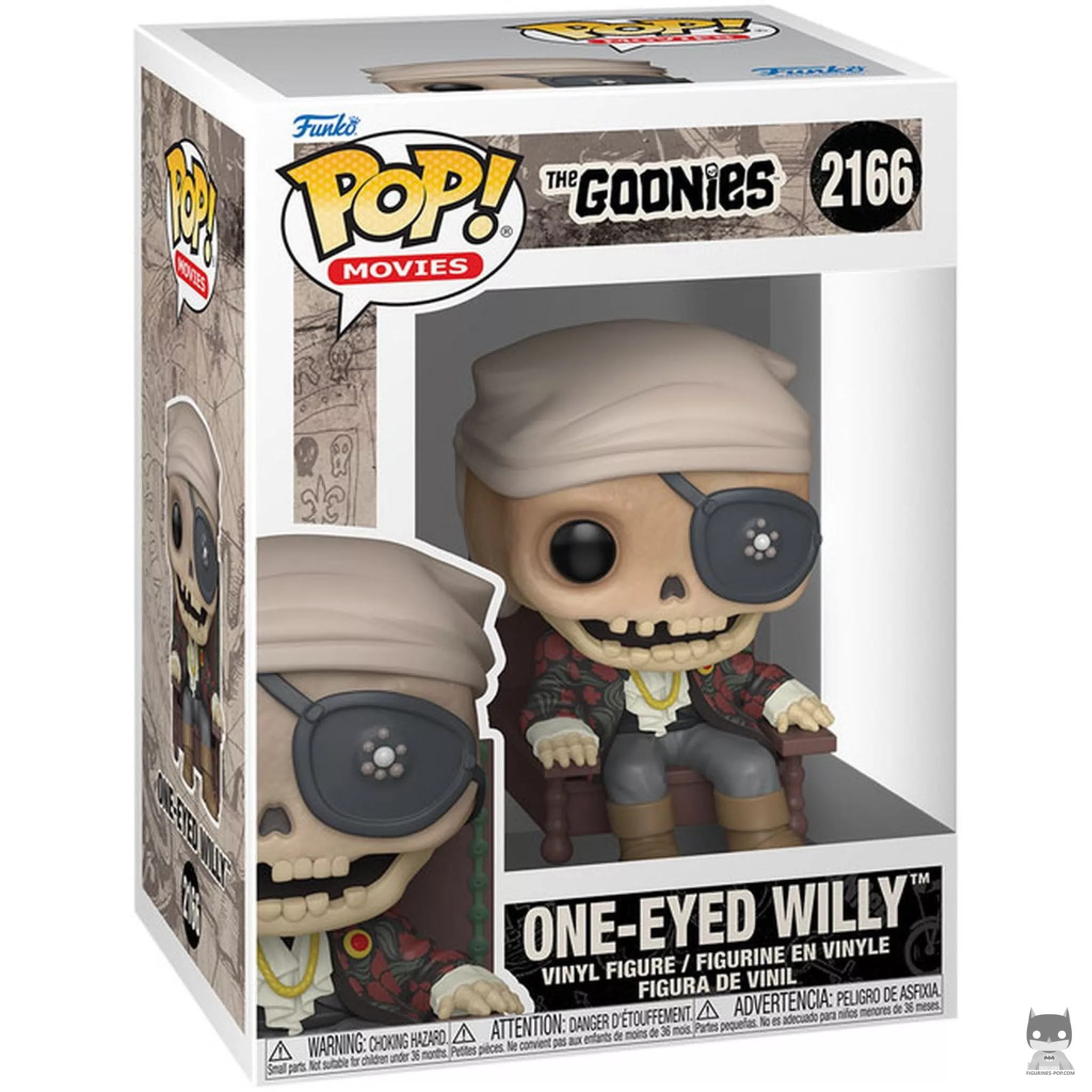 One-Eyed Willy Funko Pop! figure in its box