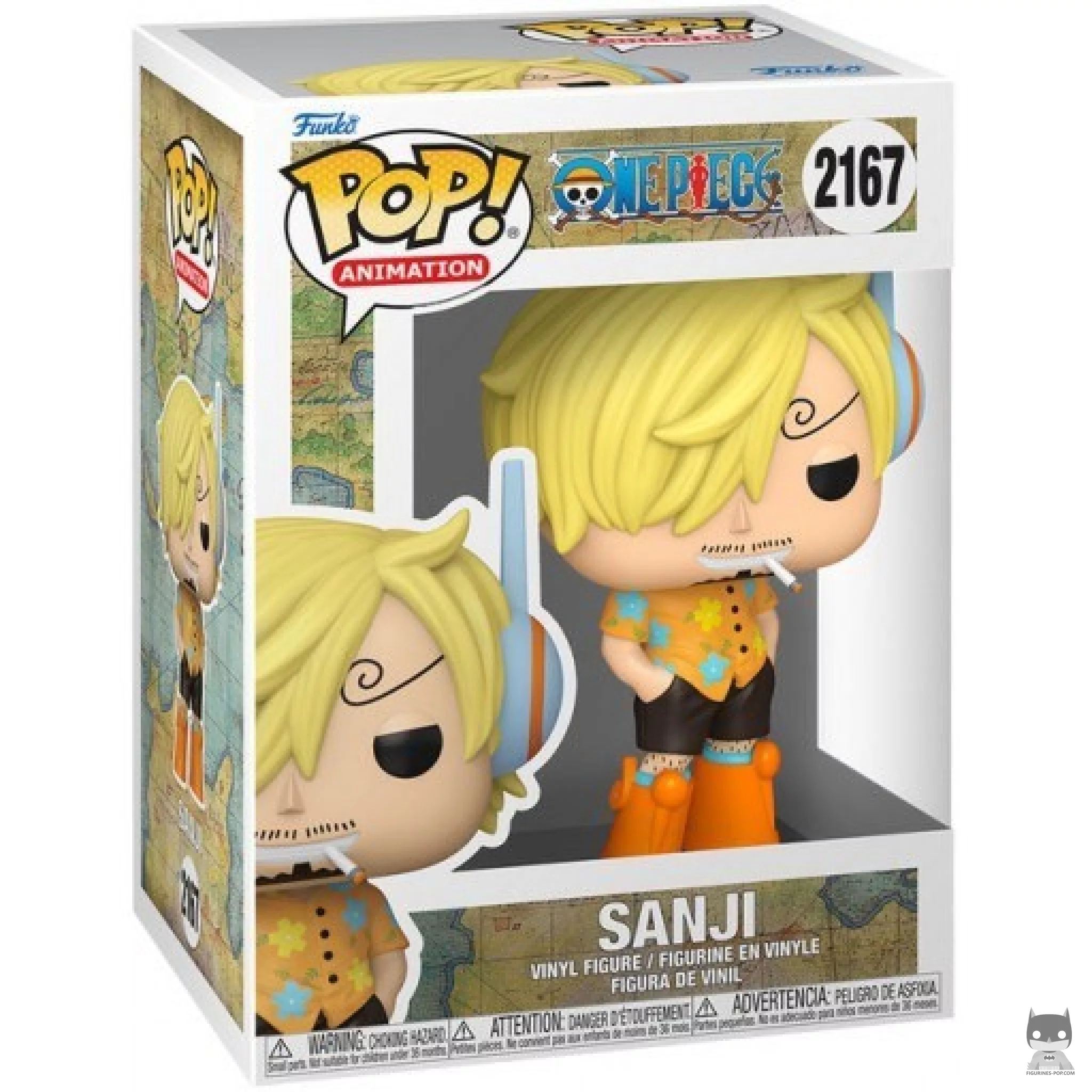 Sanji (Egghead) Funko Pop! figure in its box