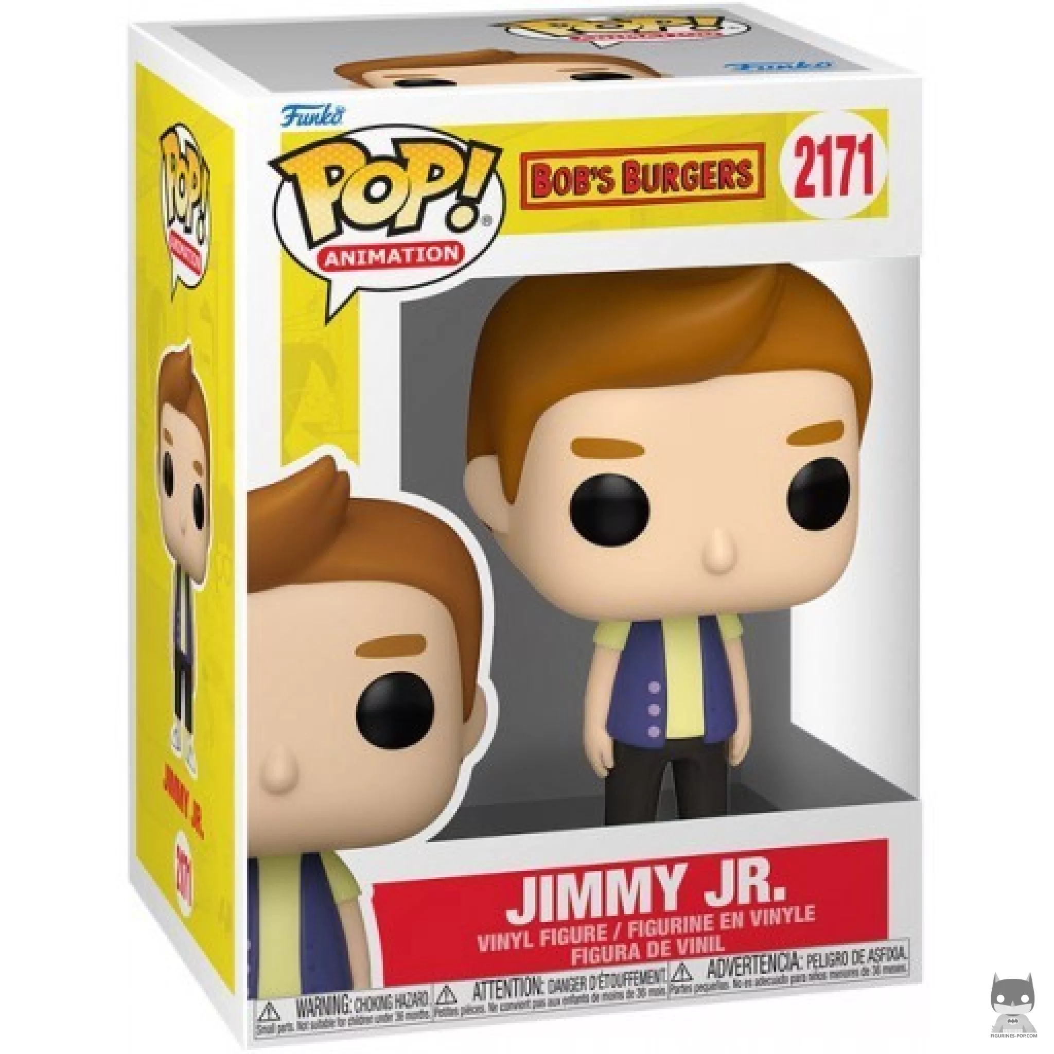 Jimmy Jr. Funko Pop! figure in its box