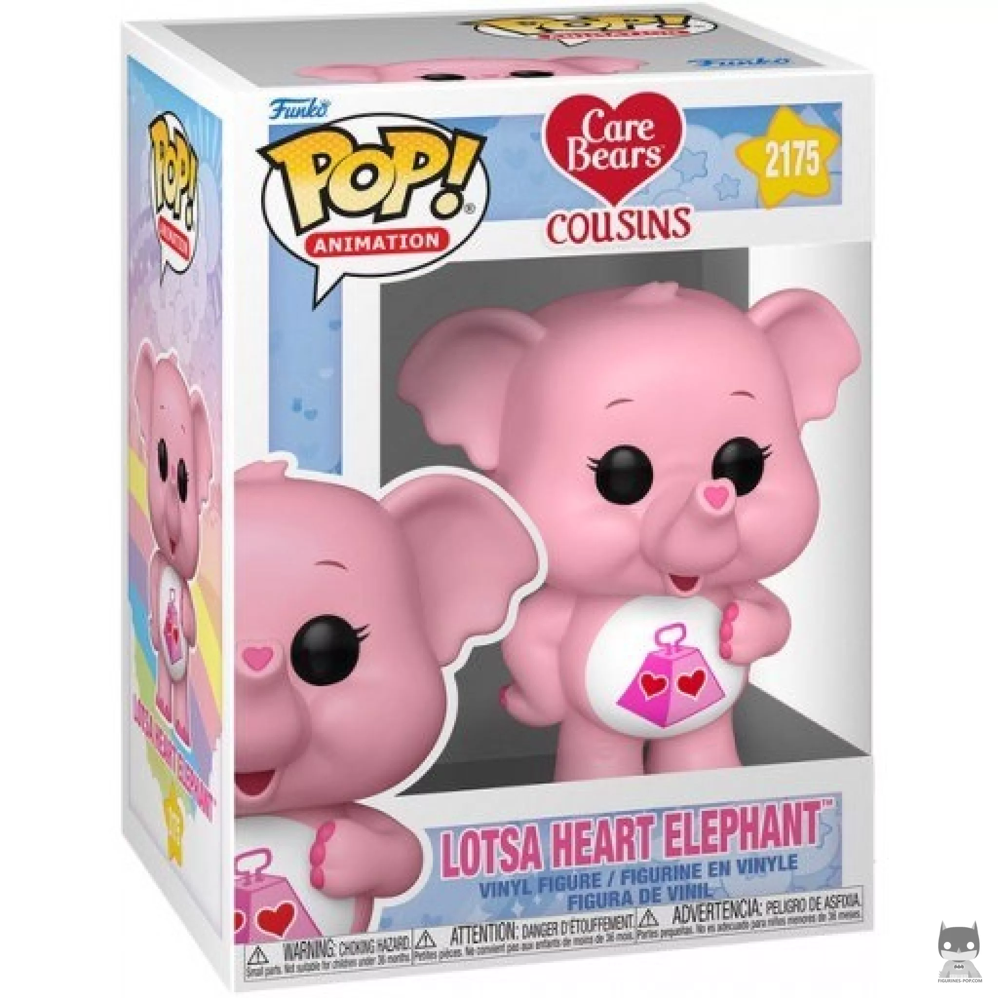 Lotsa Heart Elephant Funko Pop! figure in its box