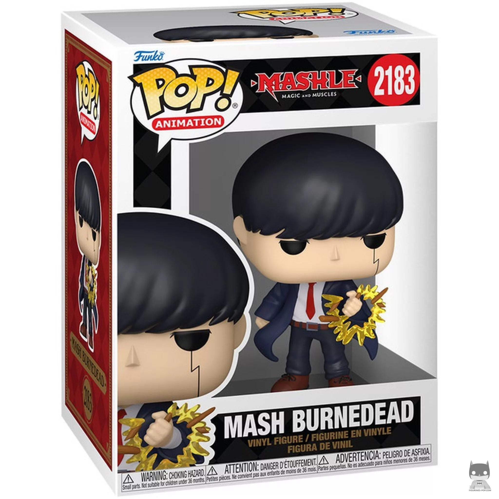 Mash Burnedead Funko Pop! figure in its box