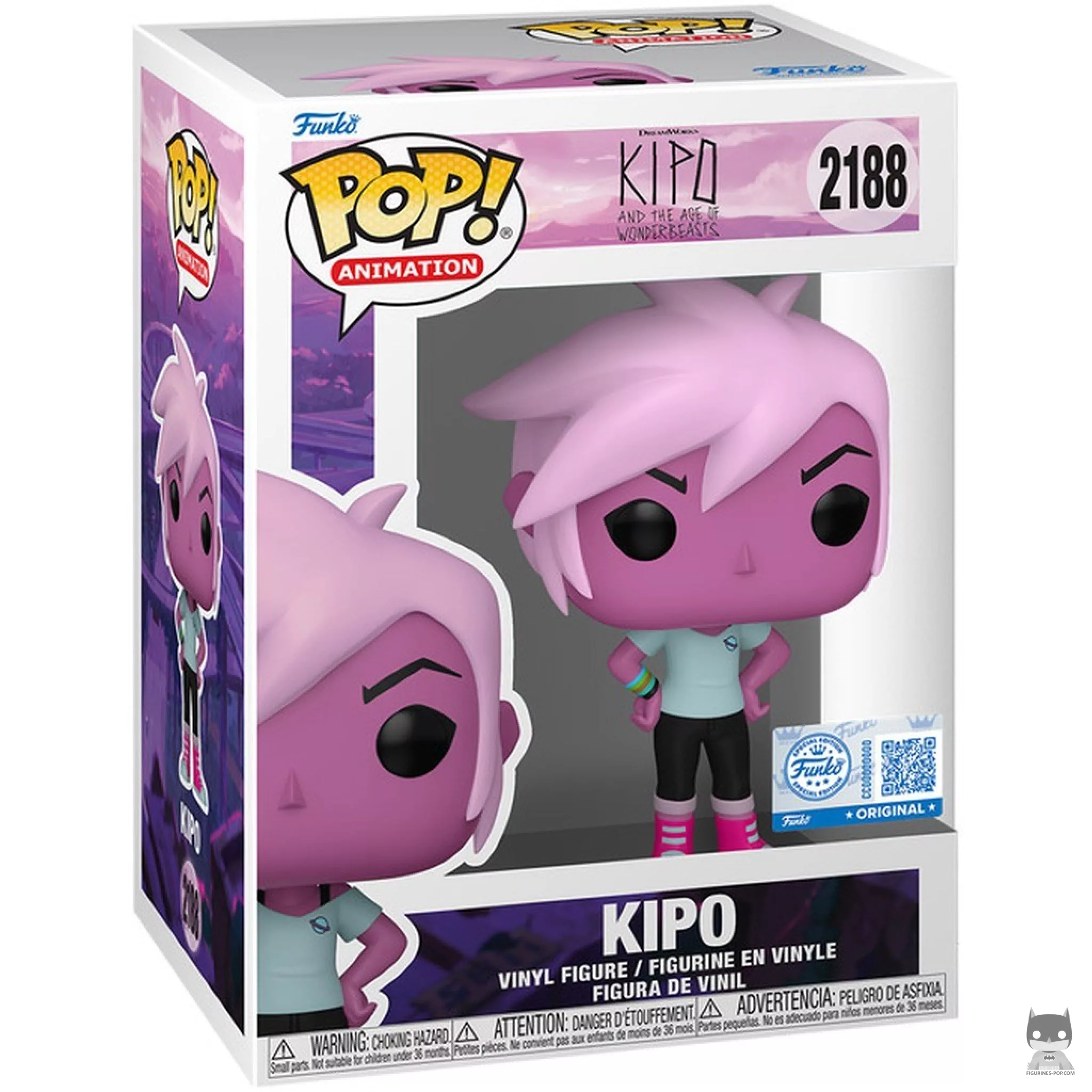 Kipo Funko Pop! figure in its box