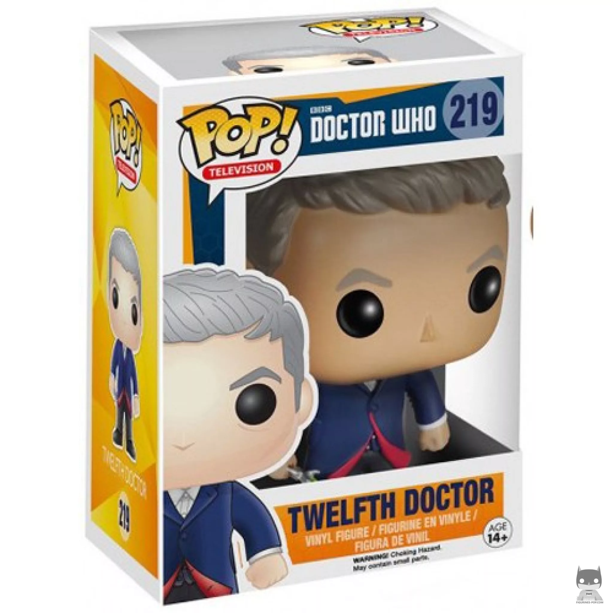 12th Doctor Funko Pop! figure in its box