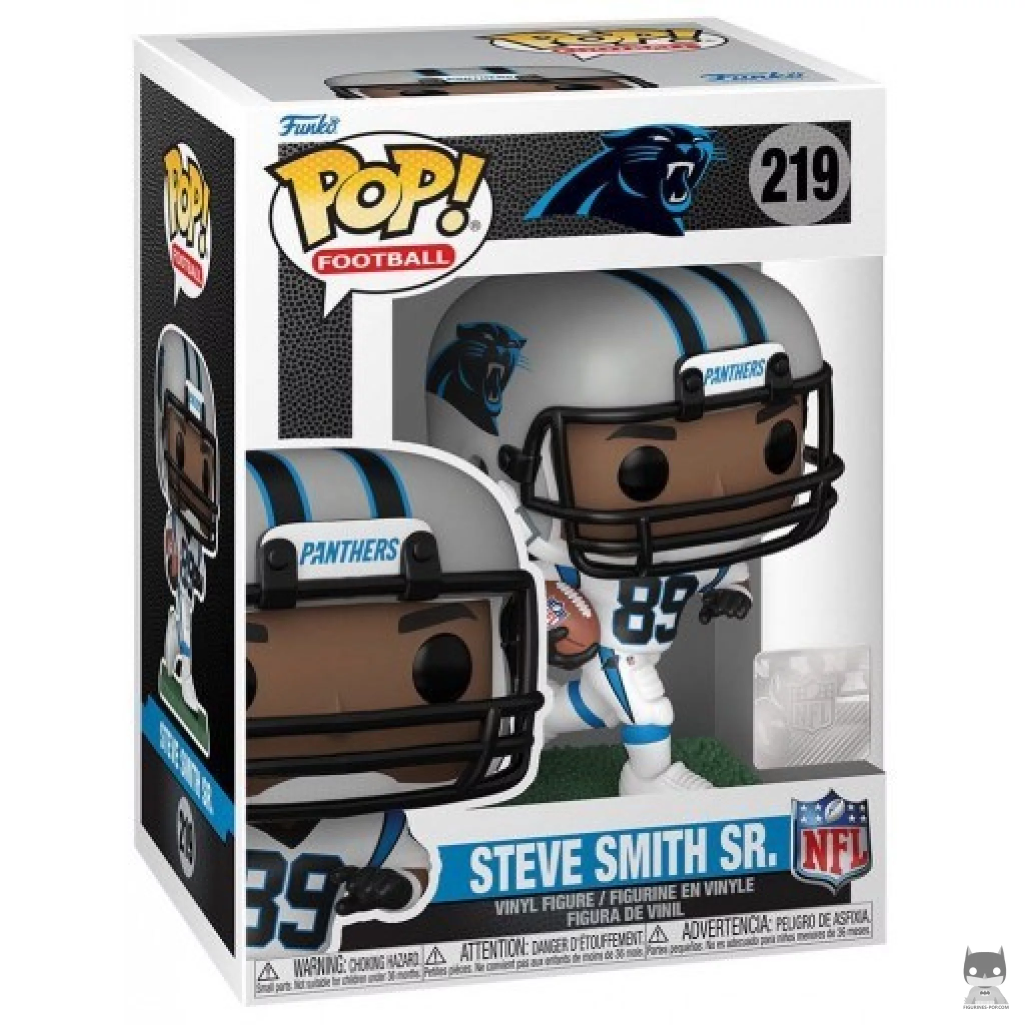 Steve Smith Sr. Funko Pop! figure in its box