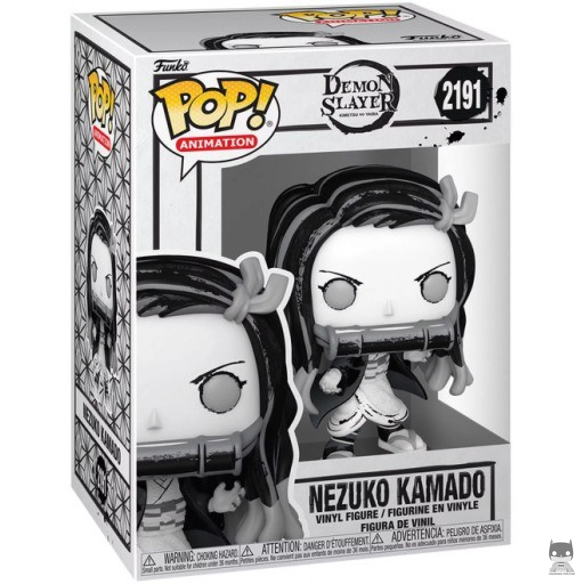 Nezuko Kamado (Sumi-Ink) Funko Pop! figure in its box
