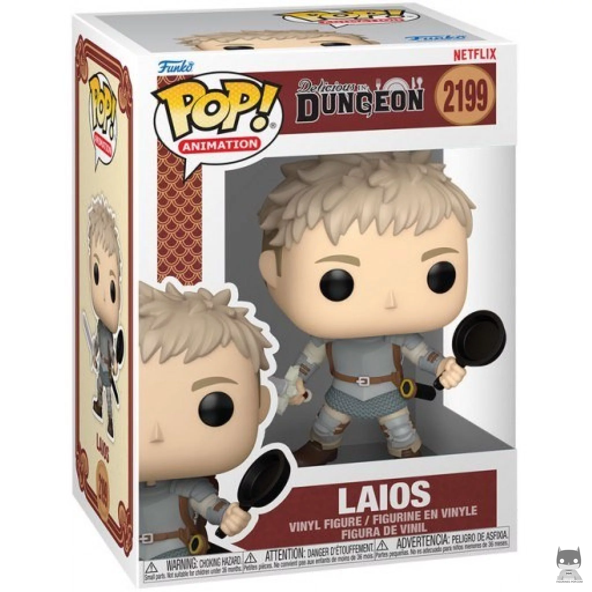 Laios Funko Pop! figure in its box