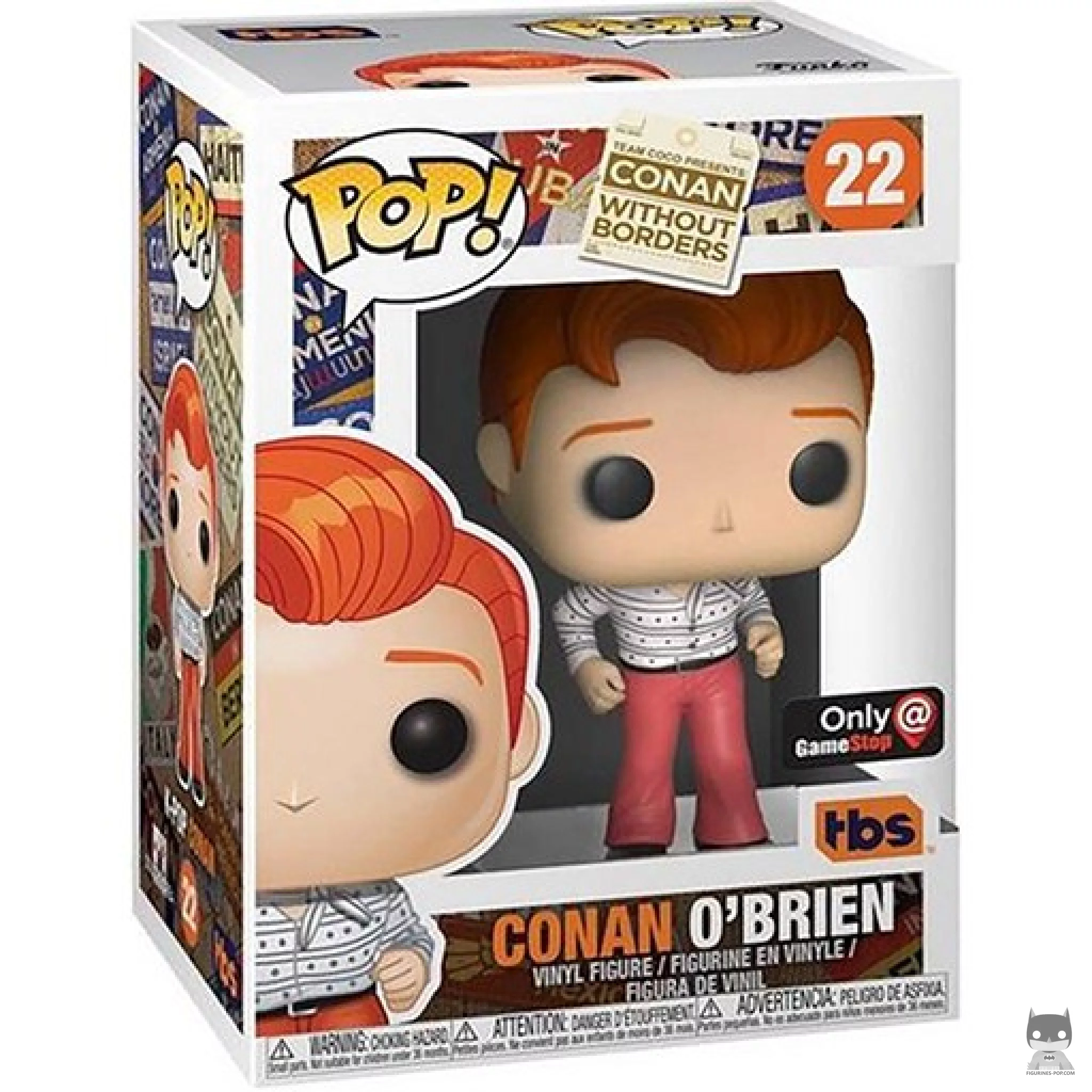 Conan O'Brien K-Pop Funko Pop! figure in its box