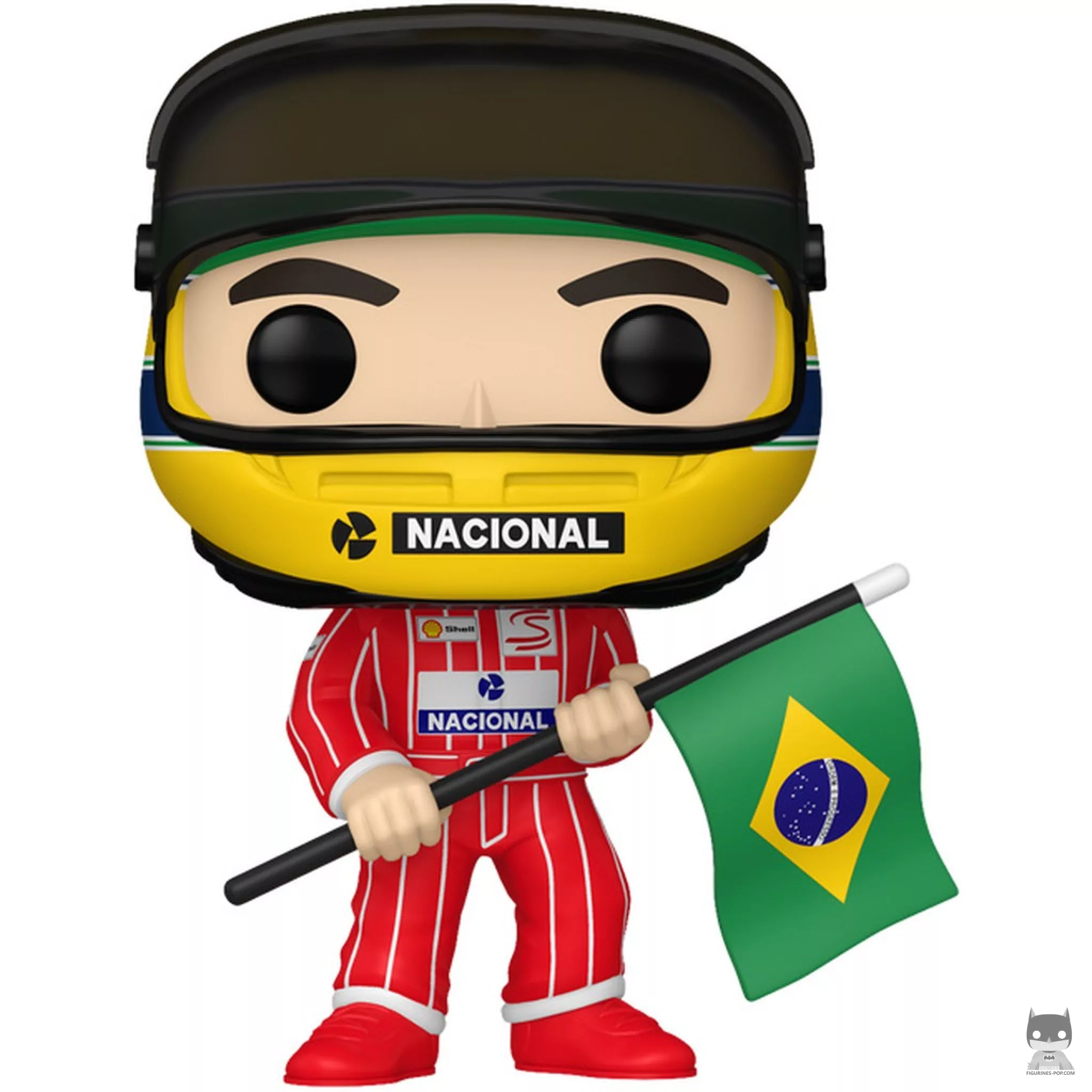 Ayrton Senna with Brazilian flag Funko Pop! figure (Formula 1)