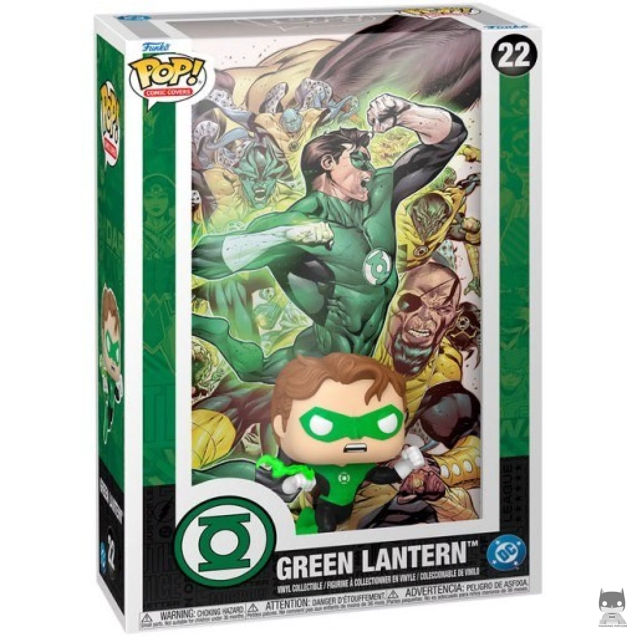 Green Lantern - Comic Cover Funko Pop! figure in its box